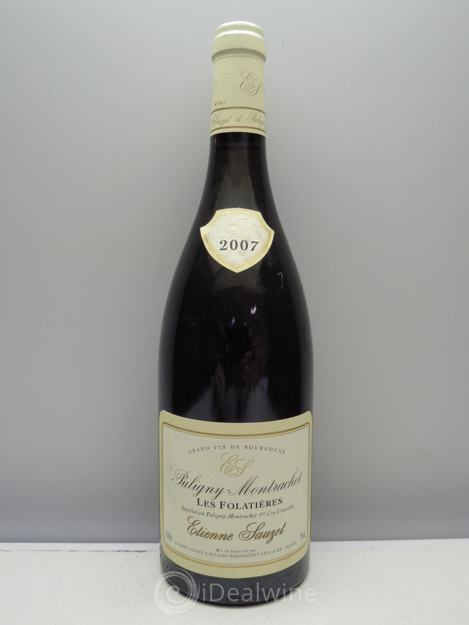 Puligny-Montrachet 1er Cru Les Folatières Etienne Sauzet 2007 - Lot de 1 bouteille - 0