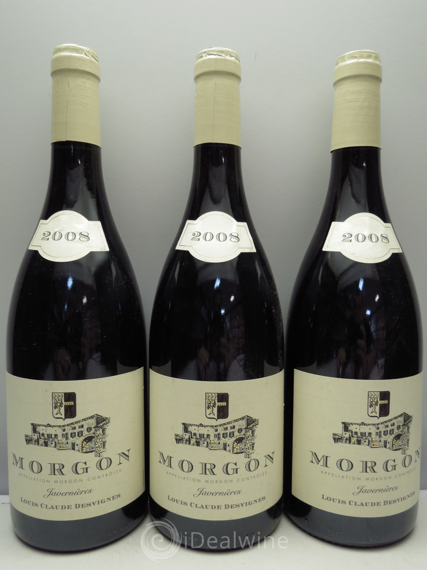 Morgon Javernières Domaine L&C Desvignes 2008 - Posten von 3 Flaschen - 0