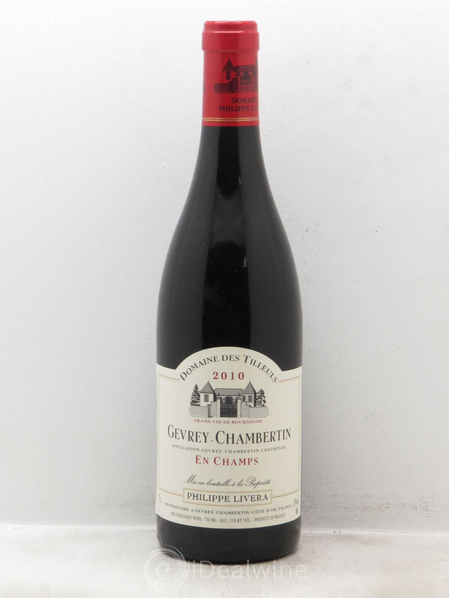 Gevrey-Chambertin Les Evocelles Domaine des Tilleuls P.Livera 2010 - Posten von 1 Flasche - 0