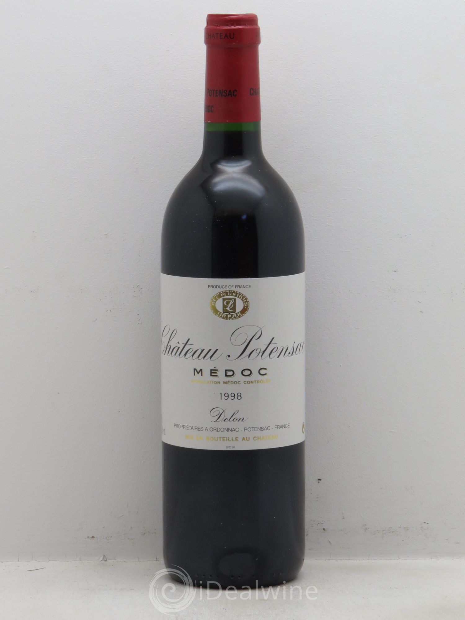 Château Potensac 1998 - Lot de 1 bouteille - 0