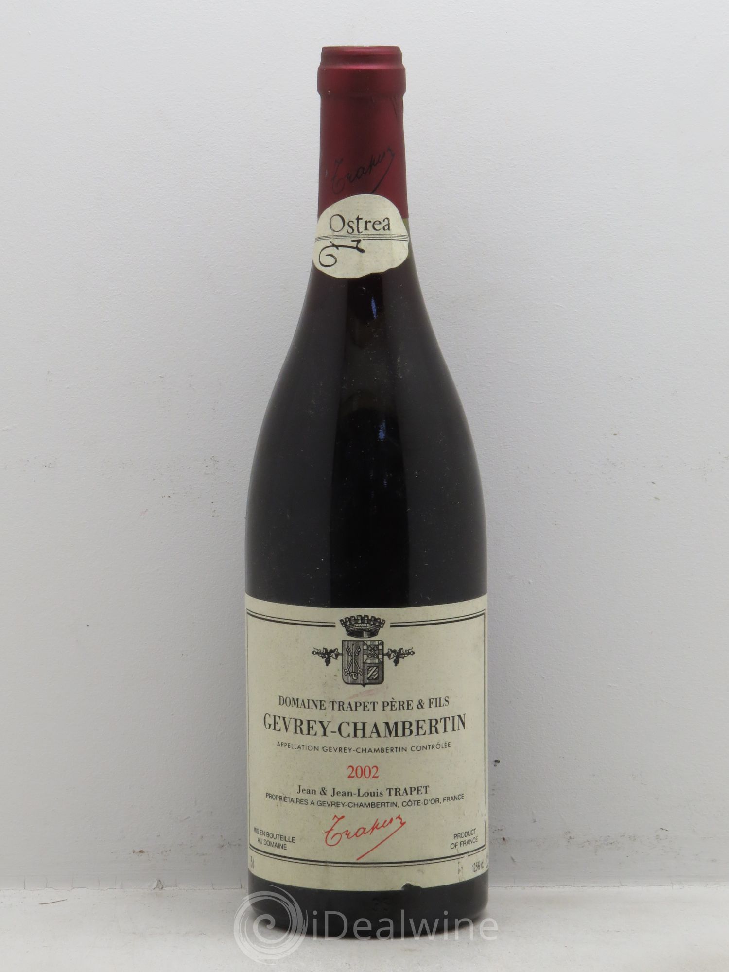 Gevrey-Chambertin Ostrea Domaine Trapet 2002 - Lot de 1 bouteille - 0