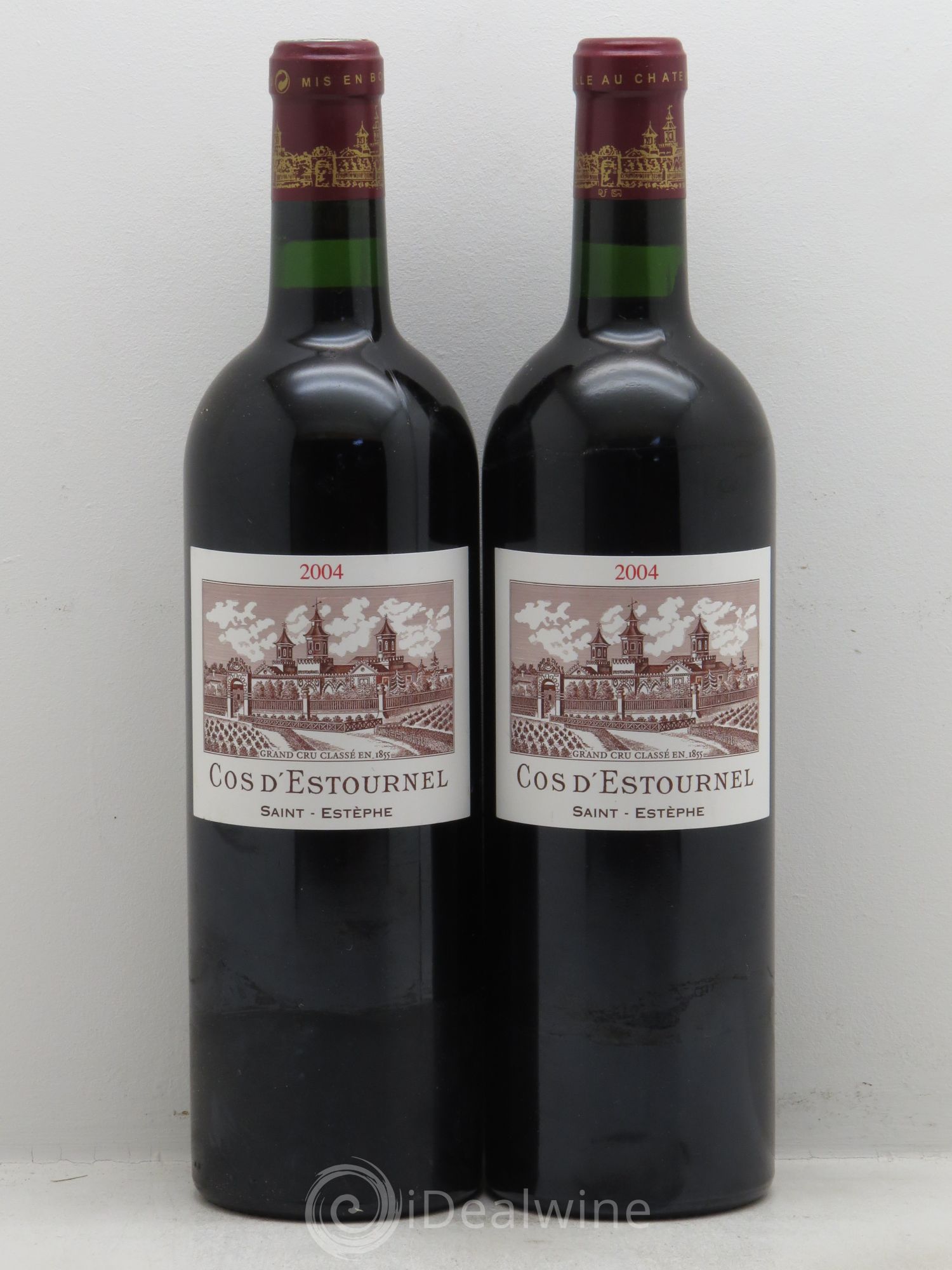 Cos d'Estournel 2ème Grand Cru Classé 2004 - Lot de 2 bouteilles - 0