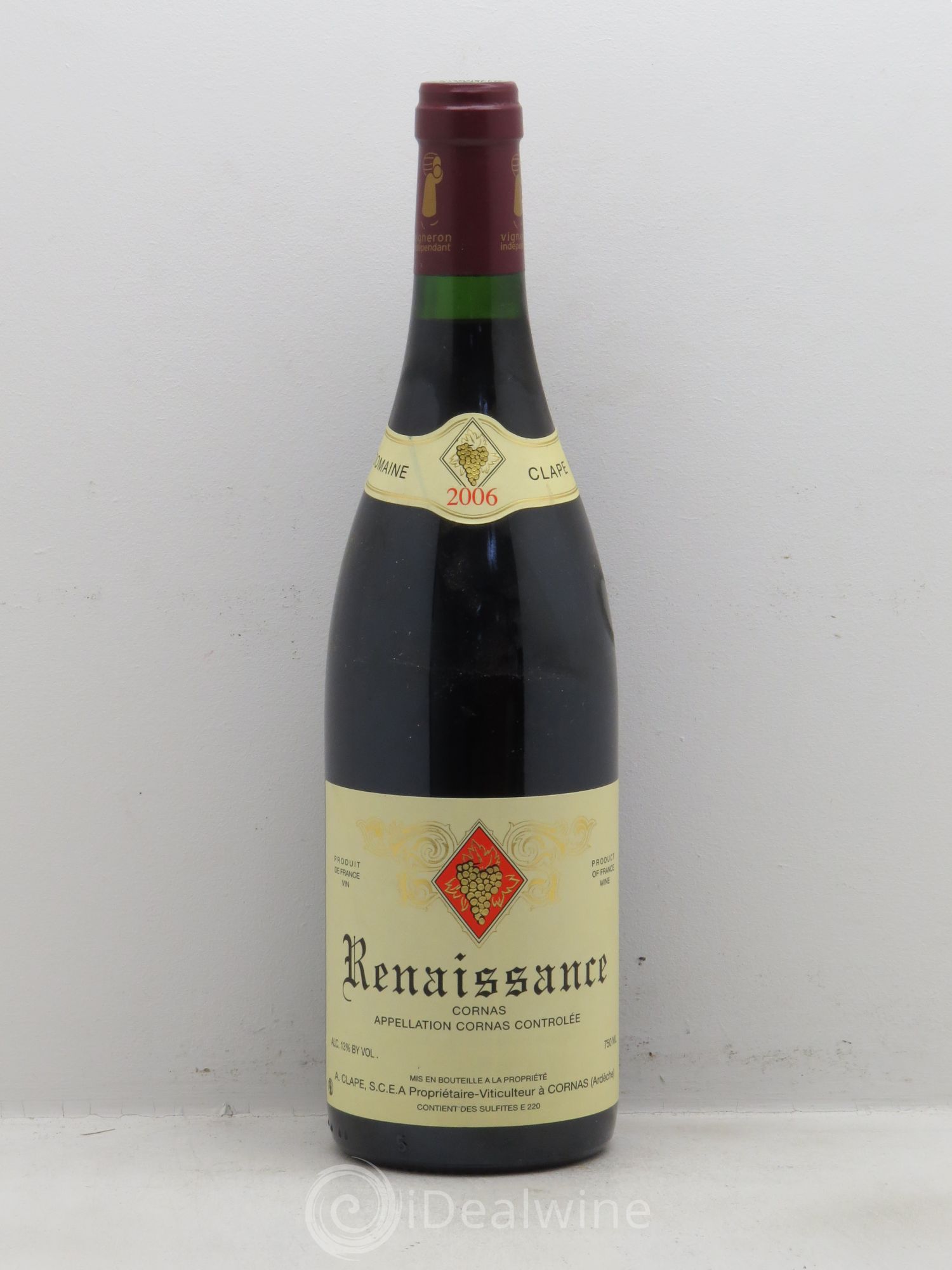 Cornas Renaissance Auguste Clape 2006 - Posten von 1 Flasche - 0