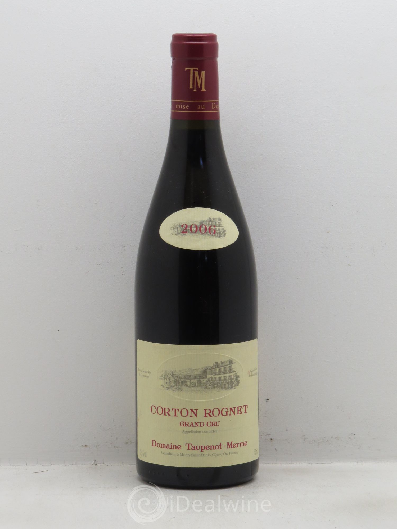Corton Grand Cru Taupenot Merme 2006 - Lot de 1 bouteille - 0