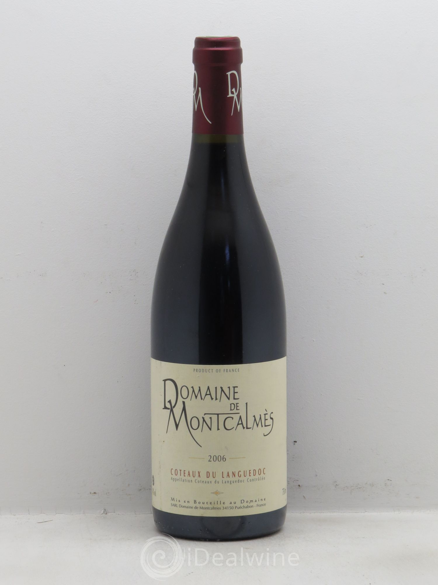 Terrasses du Larzac Domaine de Montcalmès Frédéric Pourtalié 2006 - Lot de 1 bouteille - 0