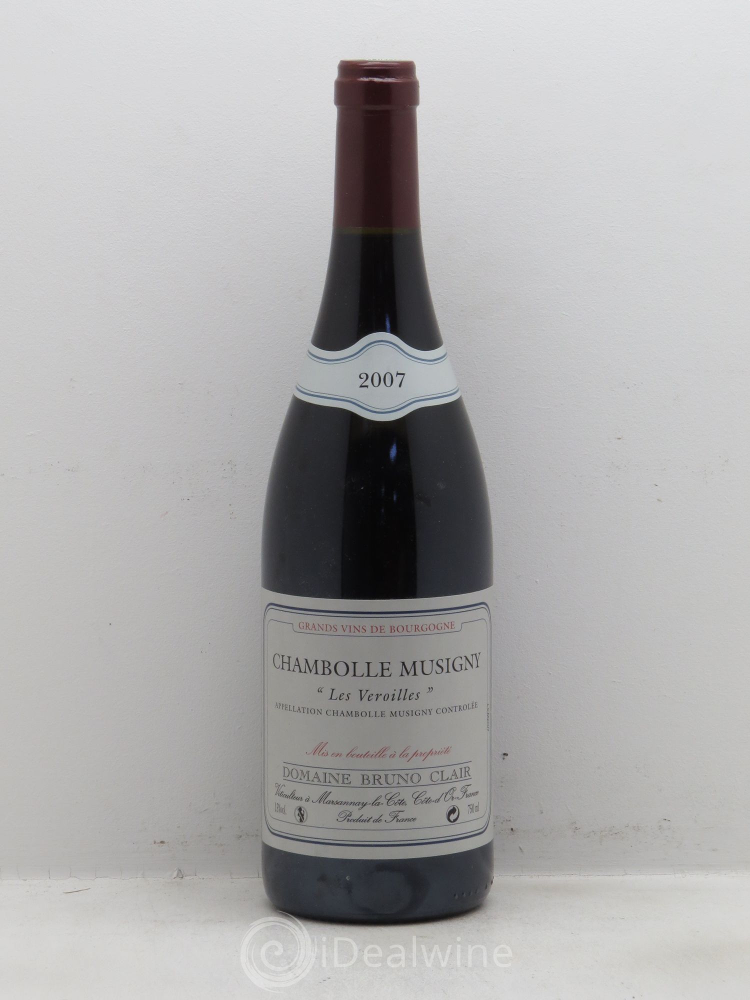 Chambolle-Musigny Les Veroilles Bruno Clair (Domaine) 2007 - Lotto di 1 bottiglia - 0