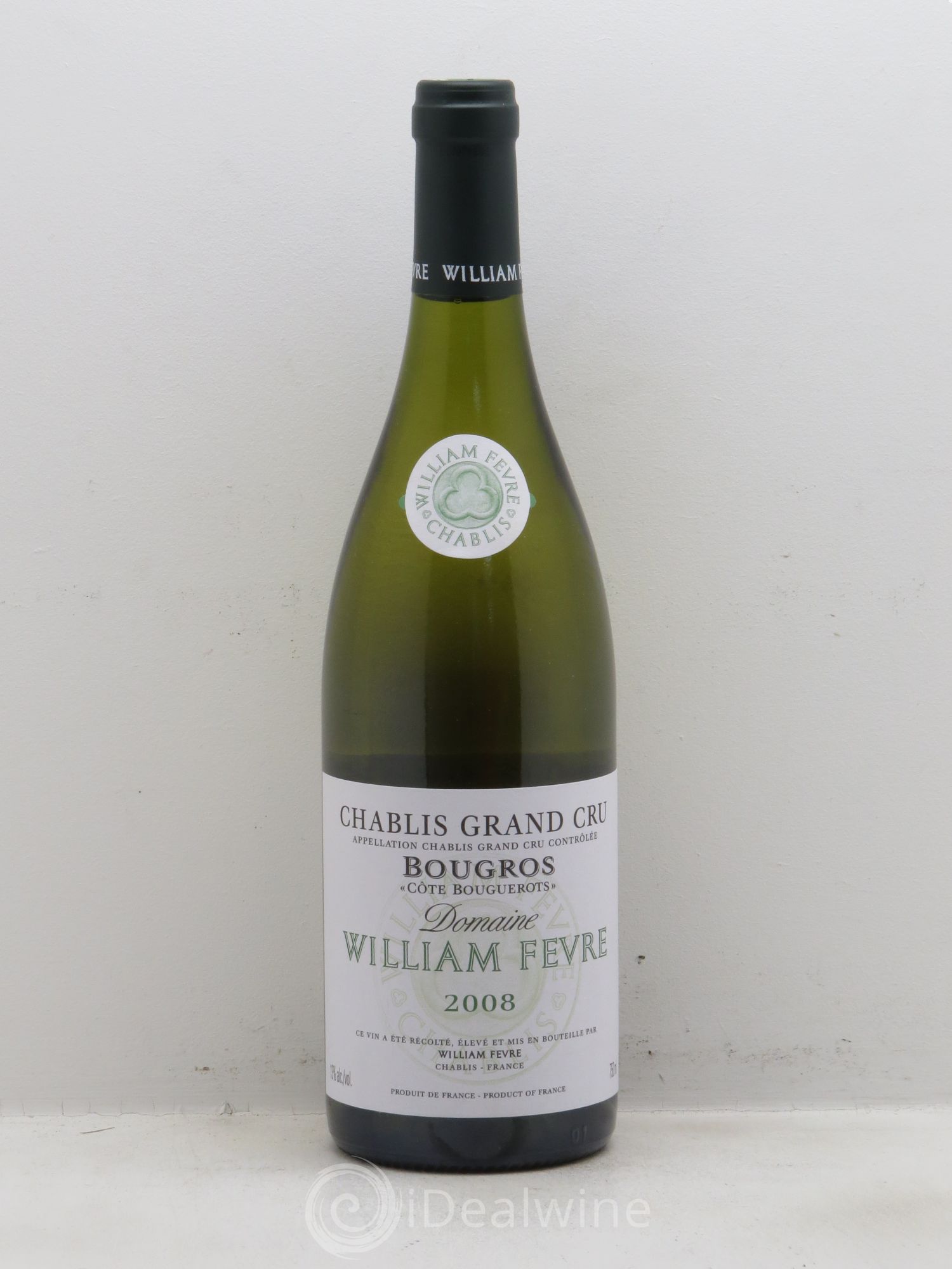 Chablis Grand Cru Bougros William Fèvre 2008 - Lot de 1 bouteille - 0