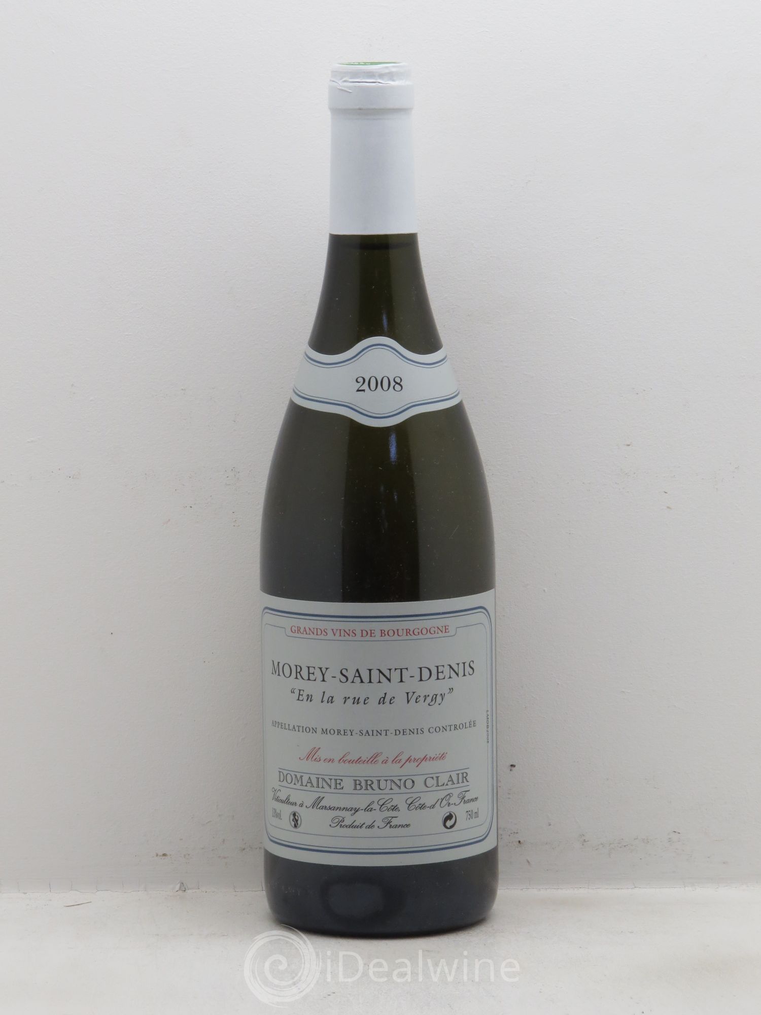 Morey-Saint-Denis En la Rue de Vergy Bruno Clair (Domaine) 2008 - Posten von 1 Flasche - 0