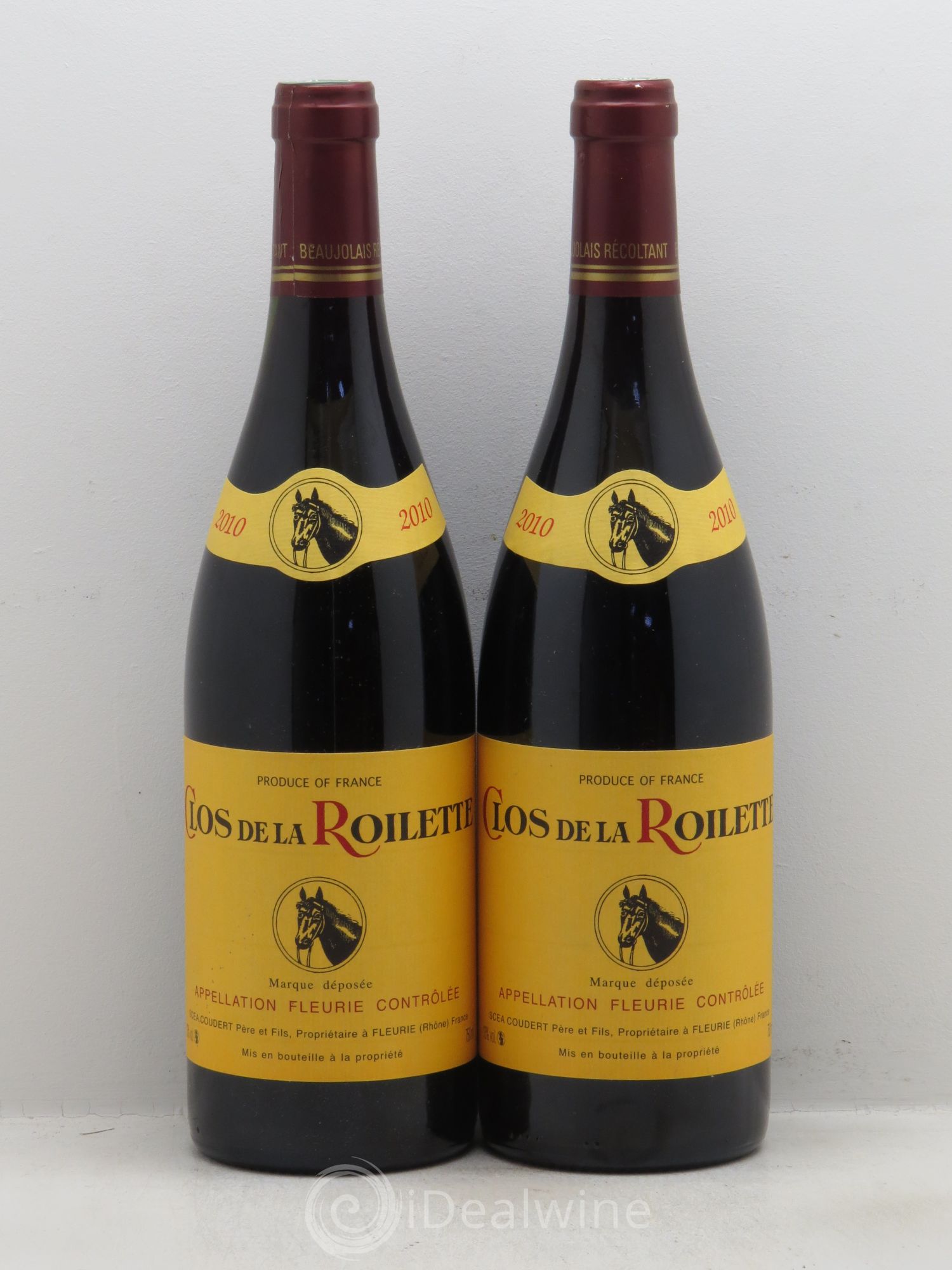 Fleurie 2010 - Posten von 2 Flaschen - 0