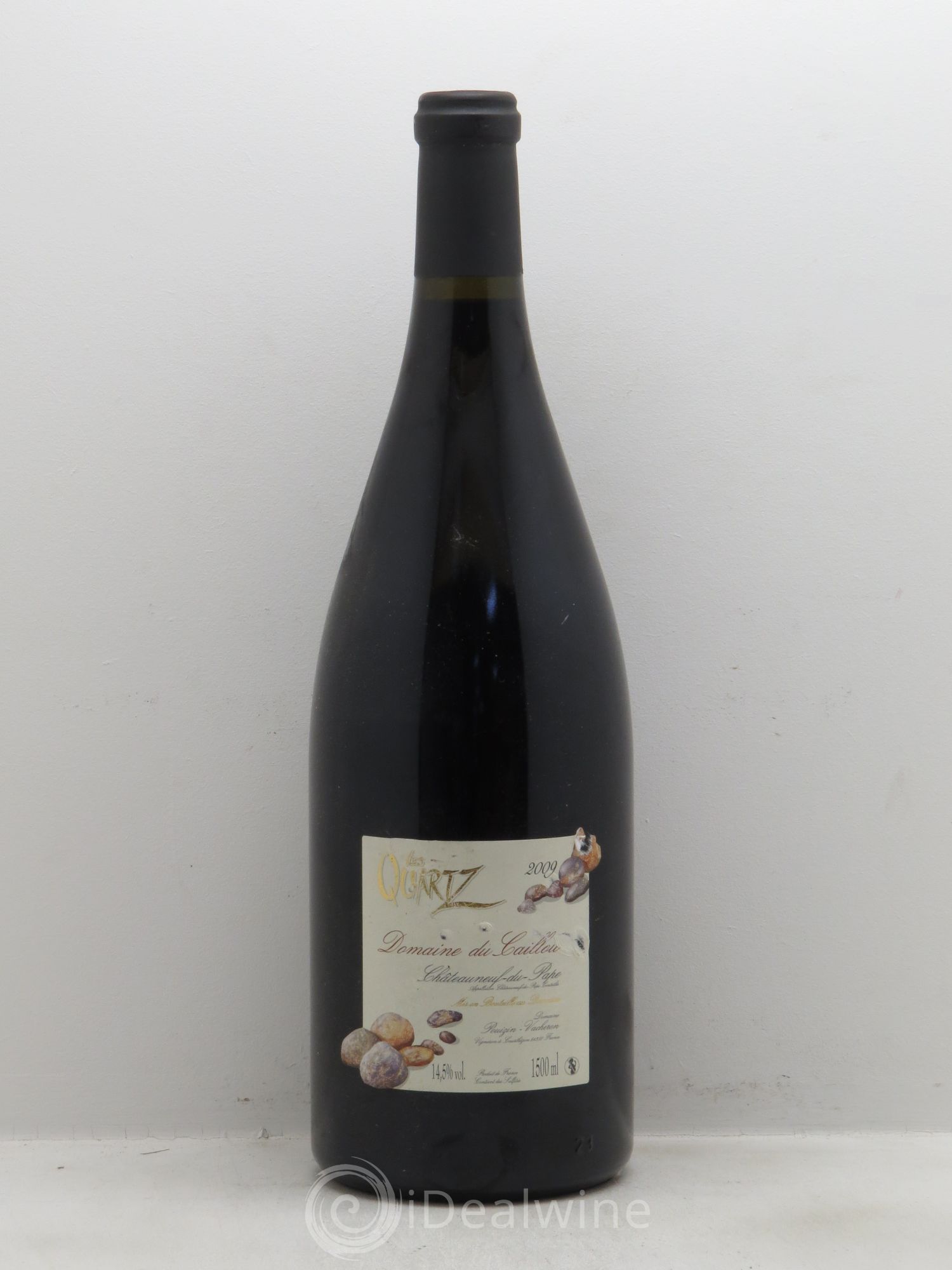 Châteauneuf-du-Pape Domaine du caillou Cuvée Quartz 2009 - Posten von 1 Magnum - 0