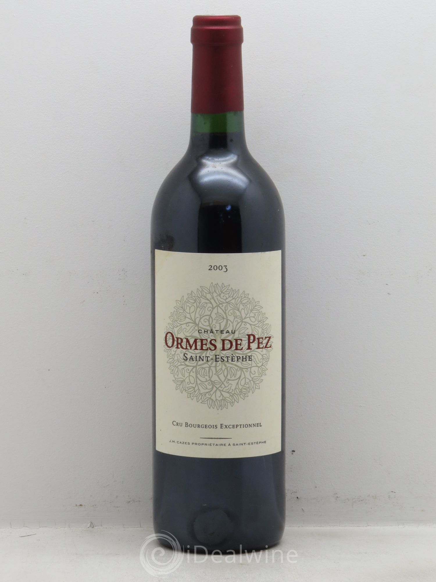 Château les Ormes de Pez 2003 - Lot de 1 bouteille - 0