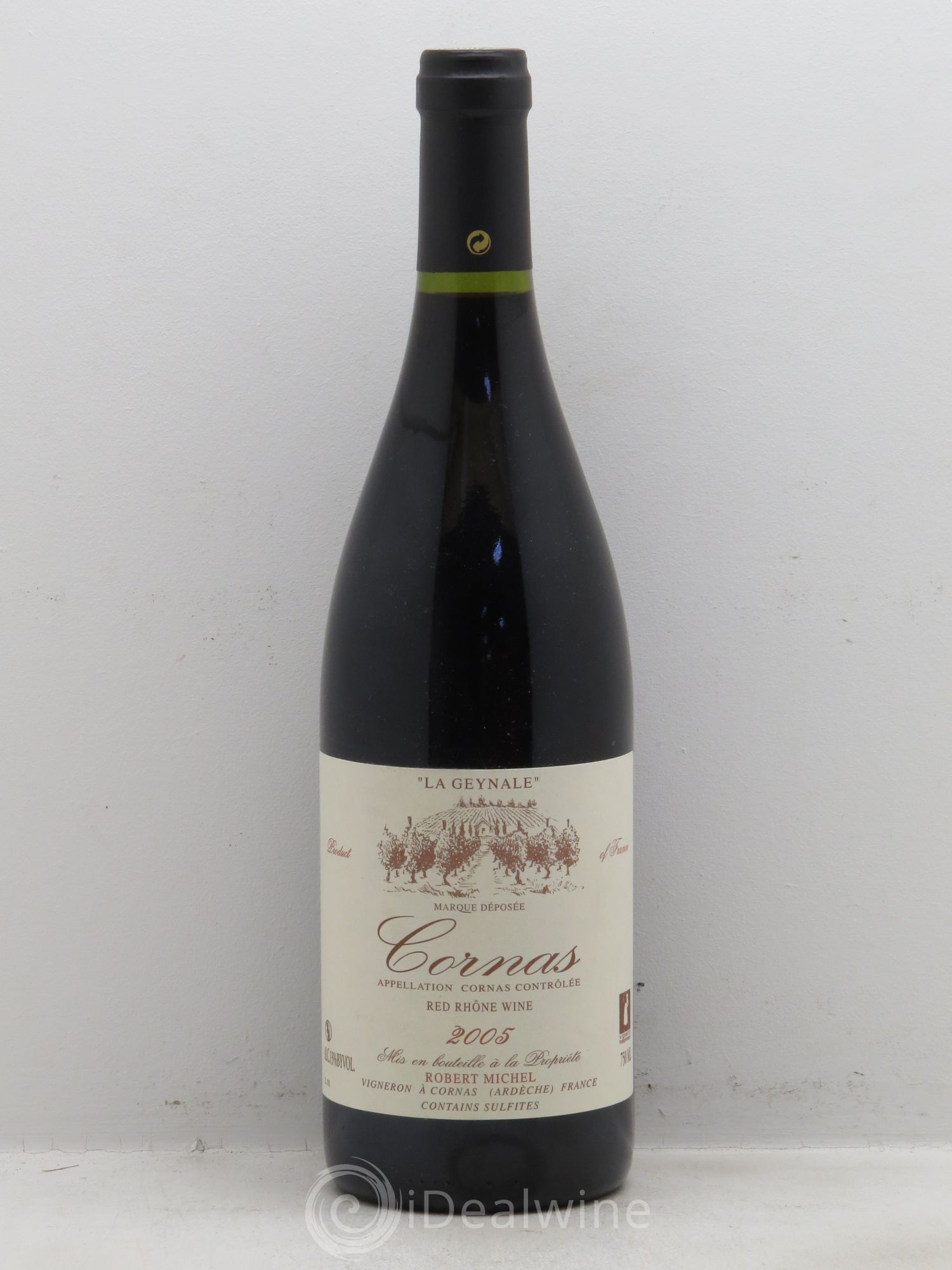 Cornas La Geynale Robert Michel 2005 - Lot de 1 bouteille - 0