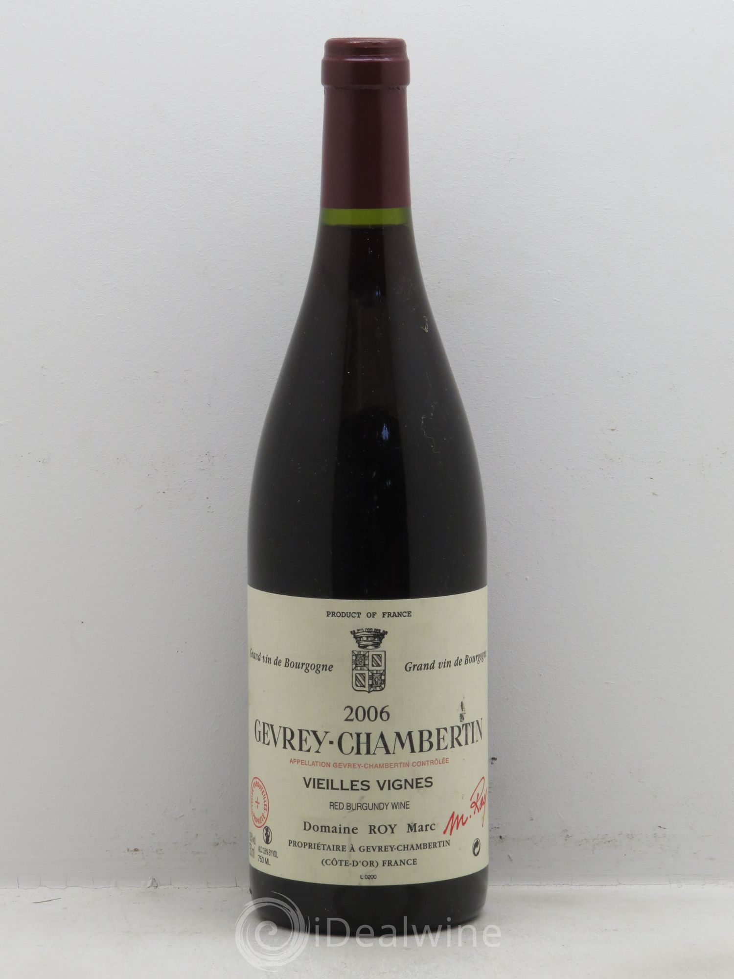 Gevrey-Chambertin Vieilles Vignes Marc Roy 2006 - Posten von 1 Flasche - 0