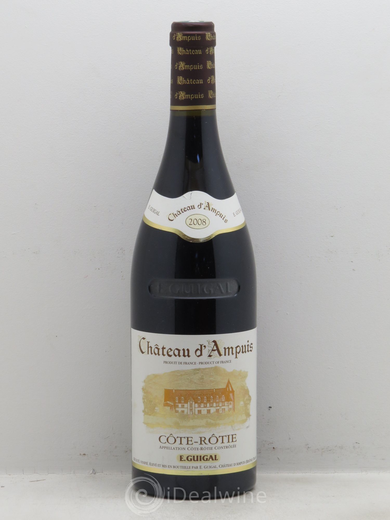 Côte-Rôtie Château d'Ampuis Guigal 2008 - Lot de 1 bouteille - 0