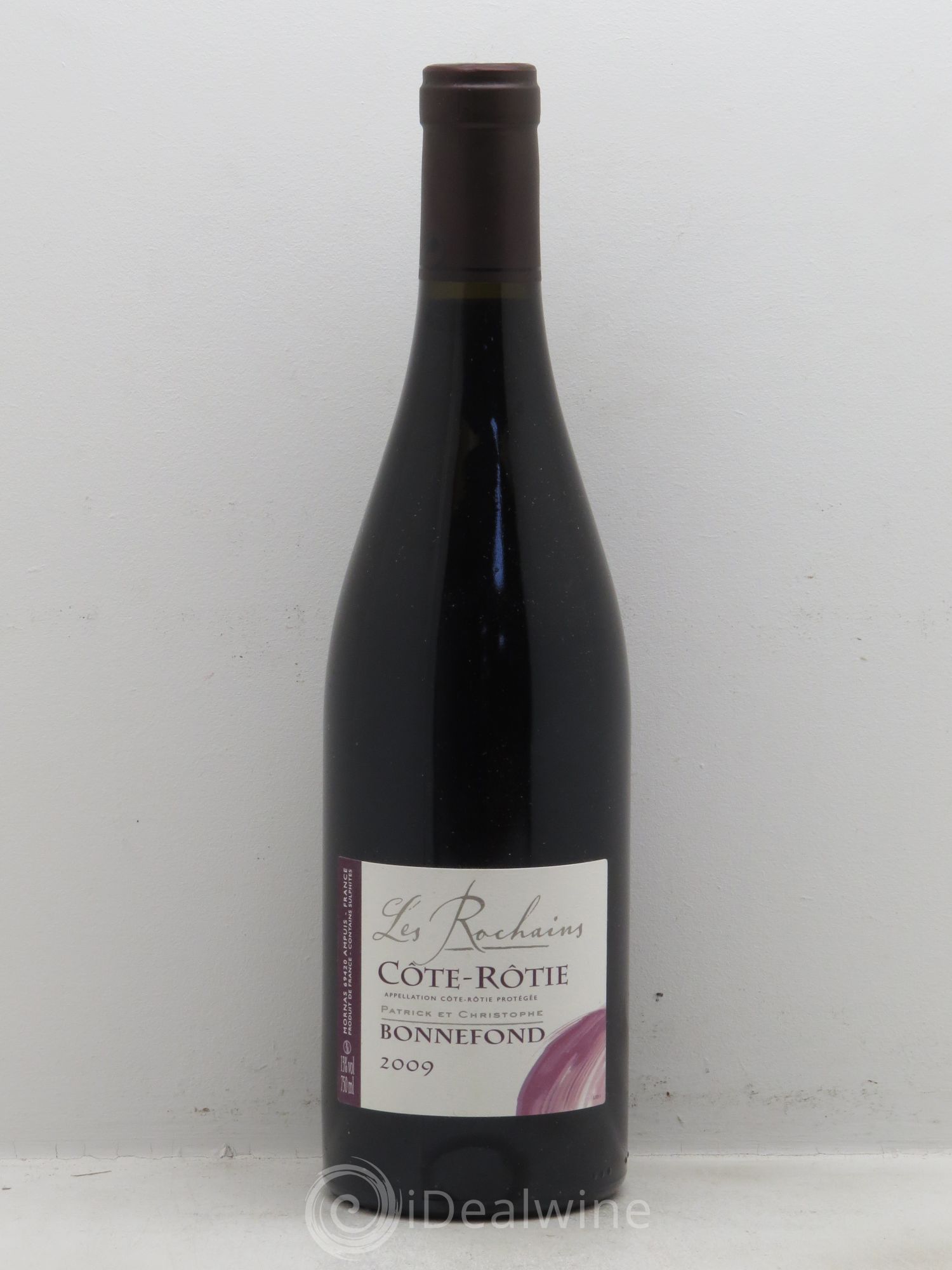 Côte-Rôtie Les Rochains Domaine Bonnefond 2009 - Lot de 1 bouteille - 0