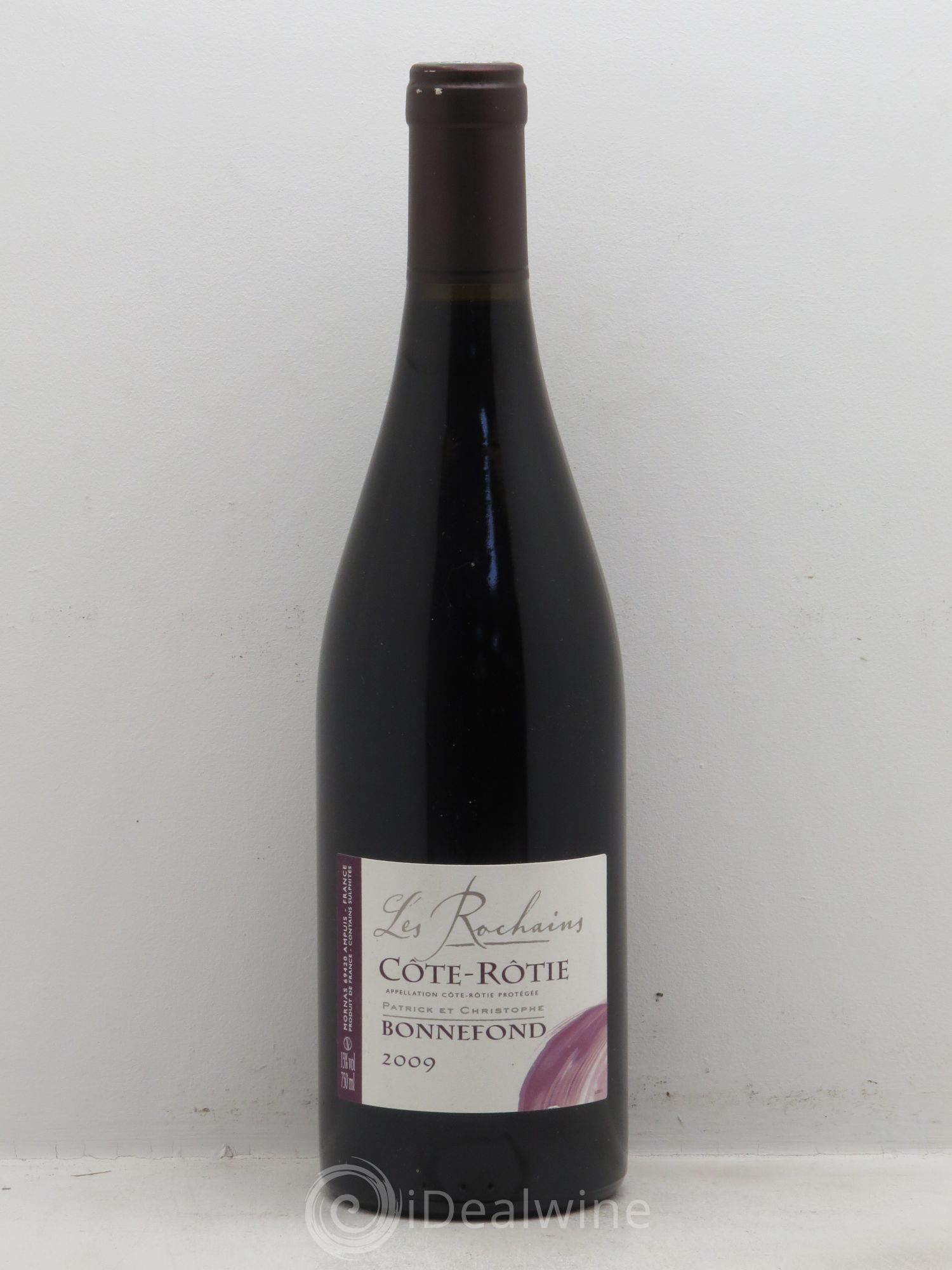 Côte-Rôtie Les Rochains Domaine Bonnefond 2009 - Lot de 1 bouteille - 0
