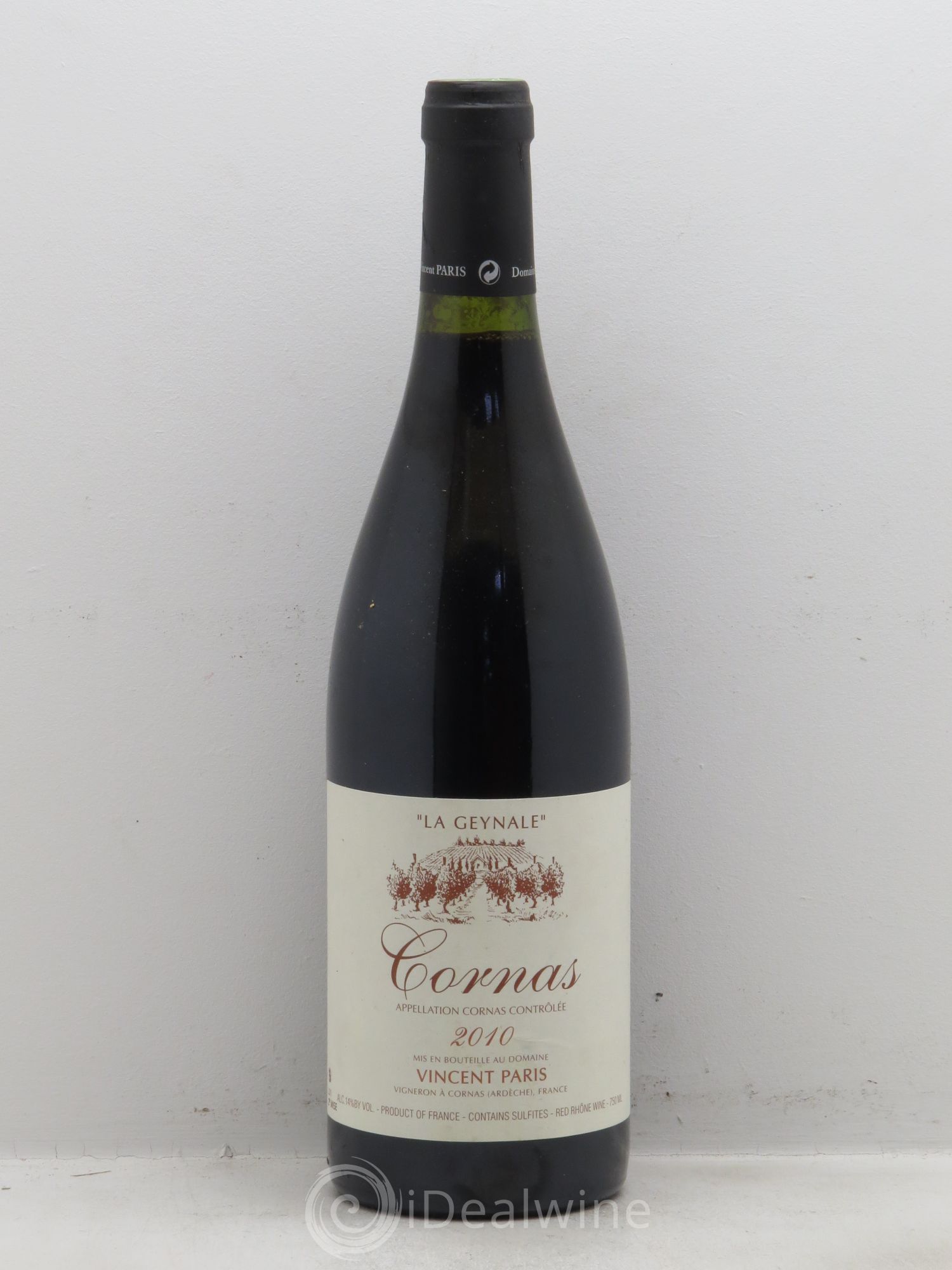 Cornas La Geynale Vincent Paris 2010 - Posten von 1 Flasche - 0