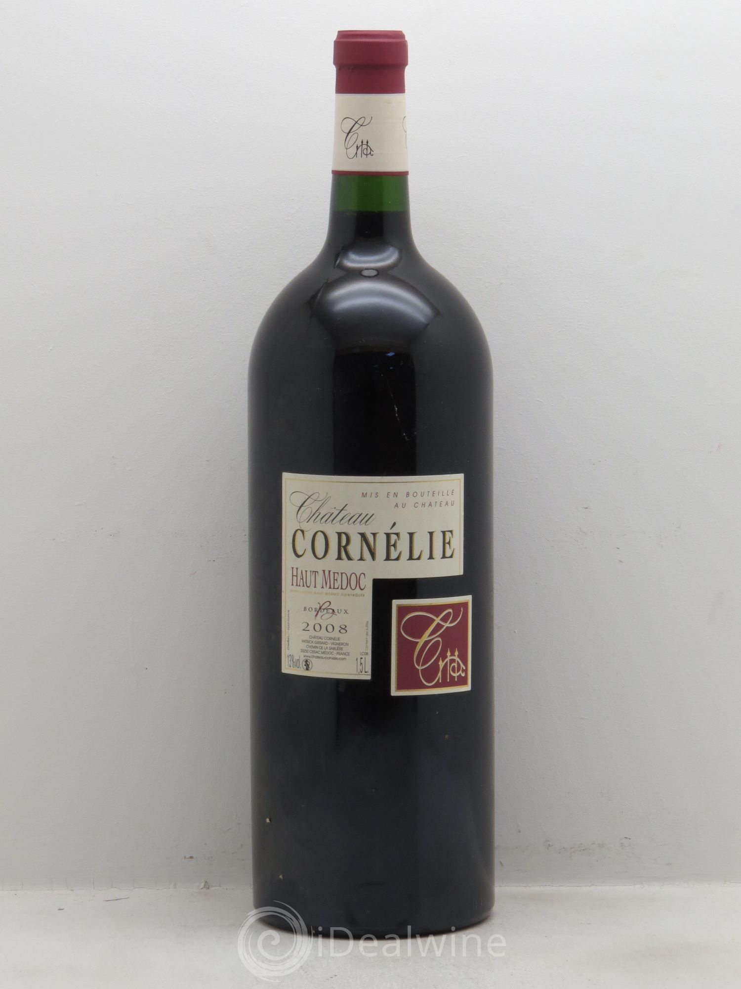 Haut Médoc Château Cornélie 2008 - Lot de 1 magnum - 0