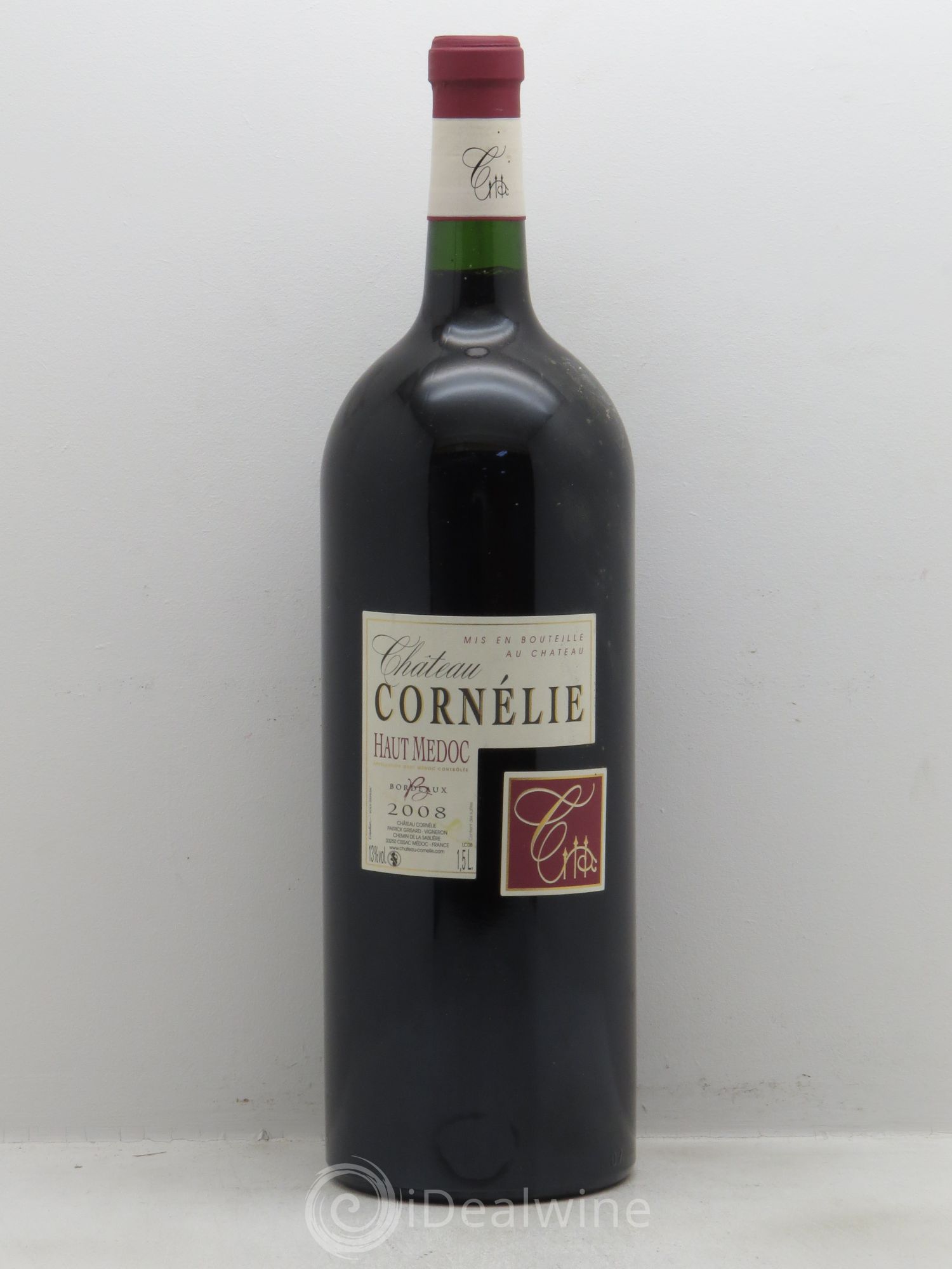 Haut Médoc Château Cornélie 2008 - Lot de 1 magnum - 0