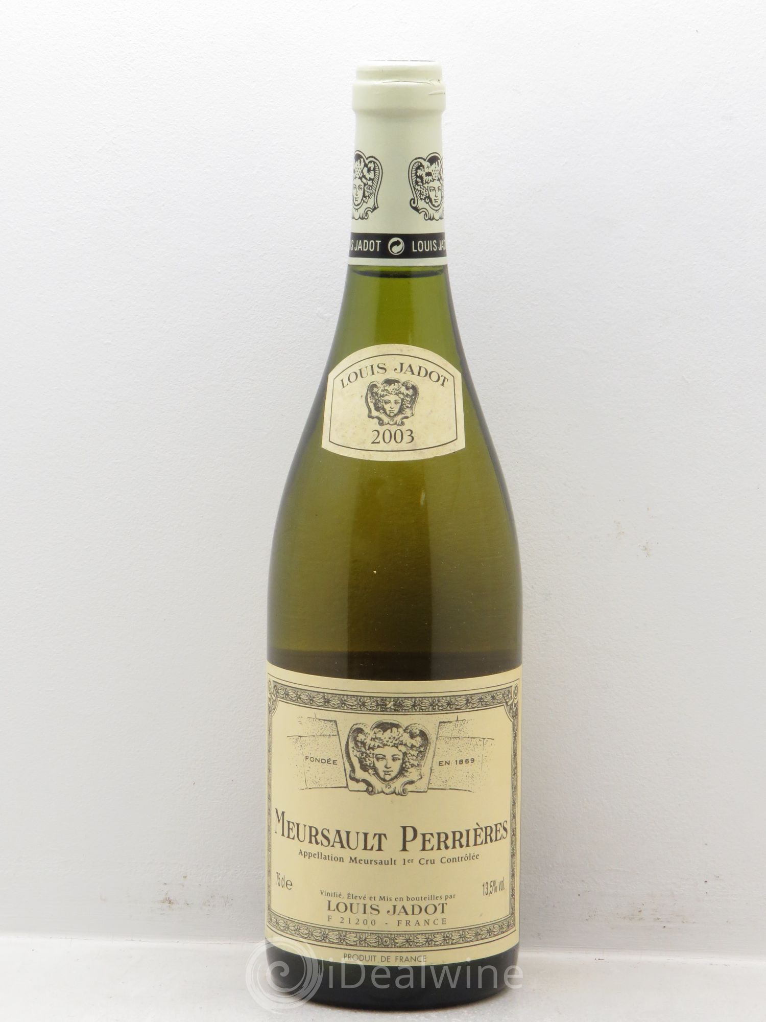 Meursault 1er Cru Domaine Louis Jadot 2003 - Lot de 1 bouteille - 0
