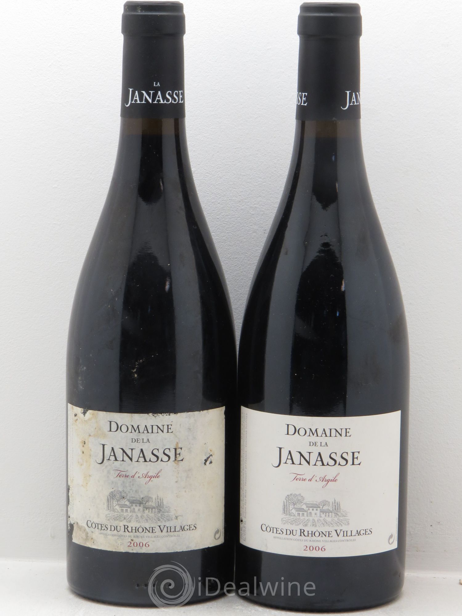 Côtes-du-Rhône-Villages Terre d'Argile La Janasse (Domaine de) 2006 - Lot de 2 bouteilles - 0
