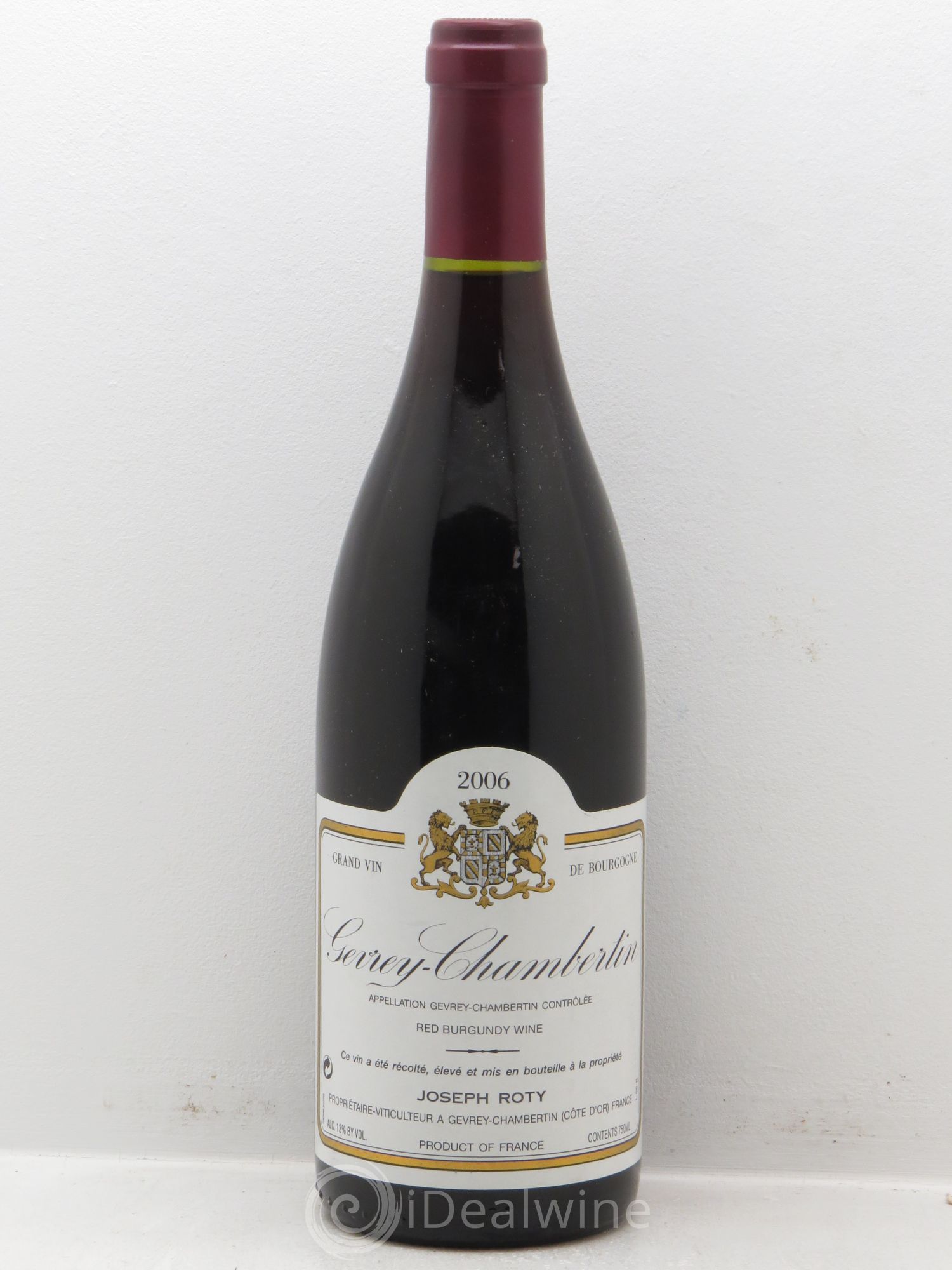 Gevrey-Chambertin Joseph Roty (Domaine) 2006 - Lot de 1 bouteille - 0