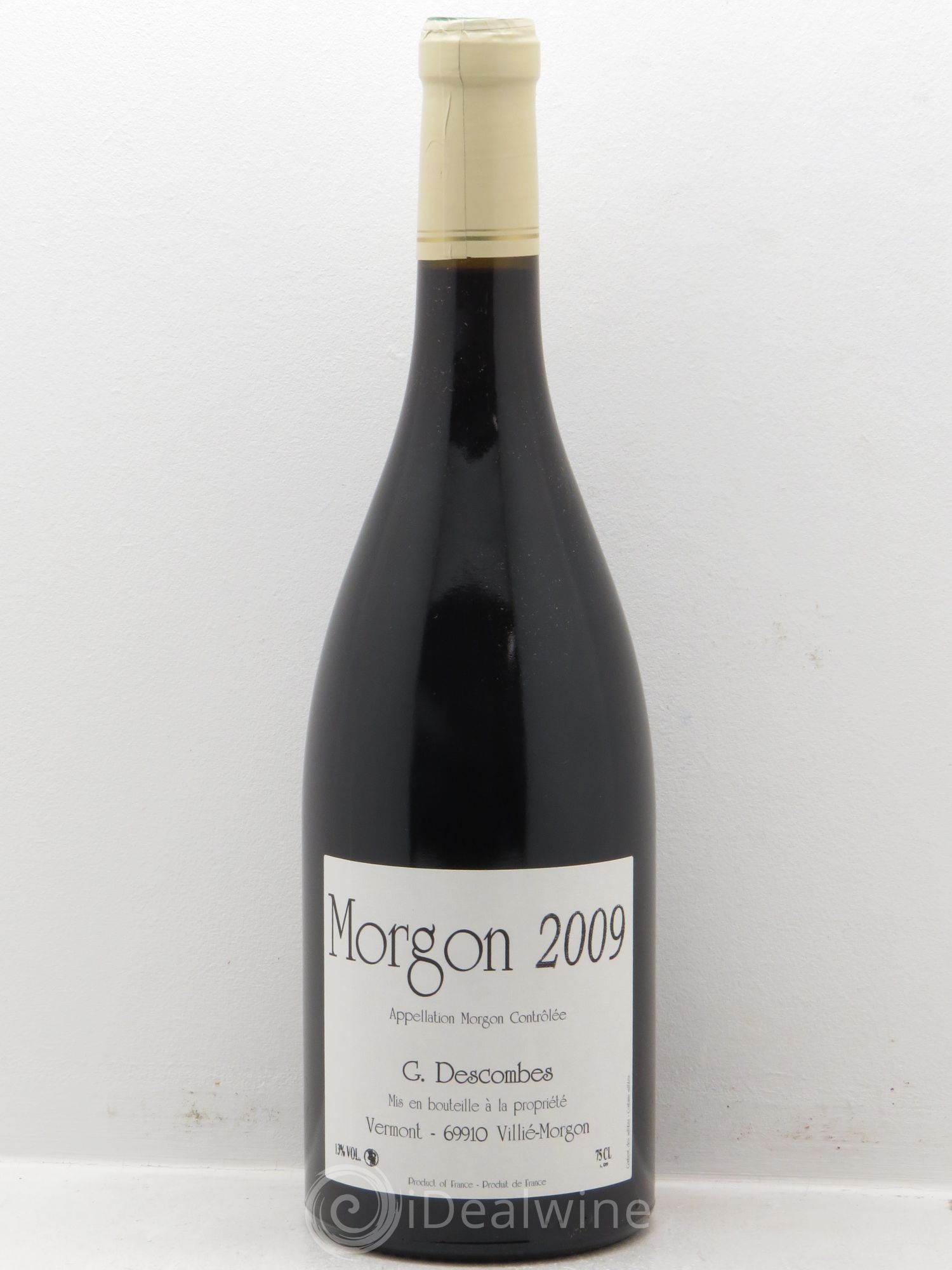 Morgon Georges Descombes (Domaine) 2009 - Posten von 1 Flasche - 0