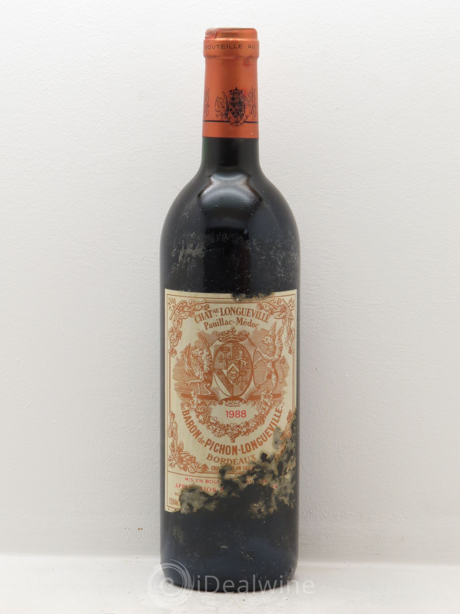 Pichon Longueville Baron 2ème Grand Cru Classé 1988 - Lot de 1 bouteille - 0
