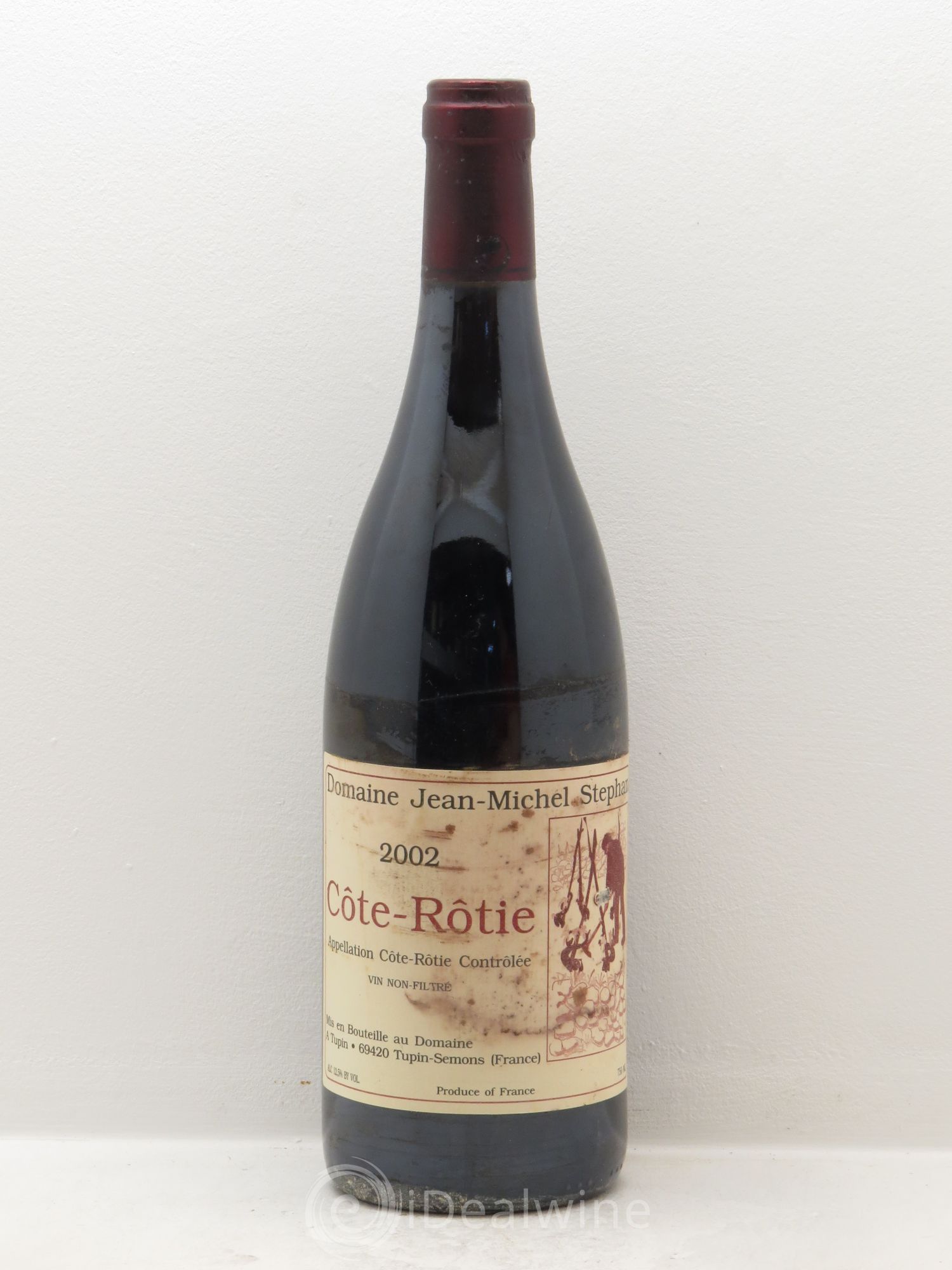 Côte-Rôtie Jean-Michel Stephan 2002 - Lot de 1 bouteille - 0