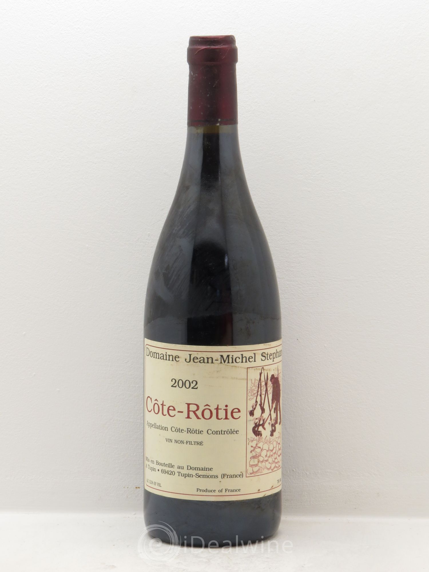 Côte-Rôtie Jean-Michel Stephan 2002 - Lot de 1 bouteille - 0