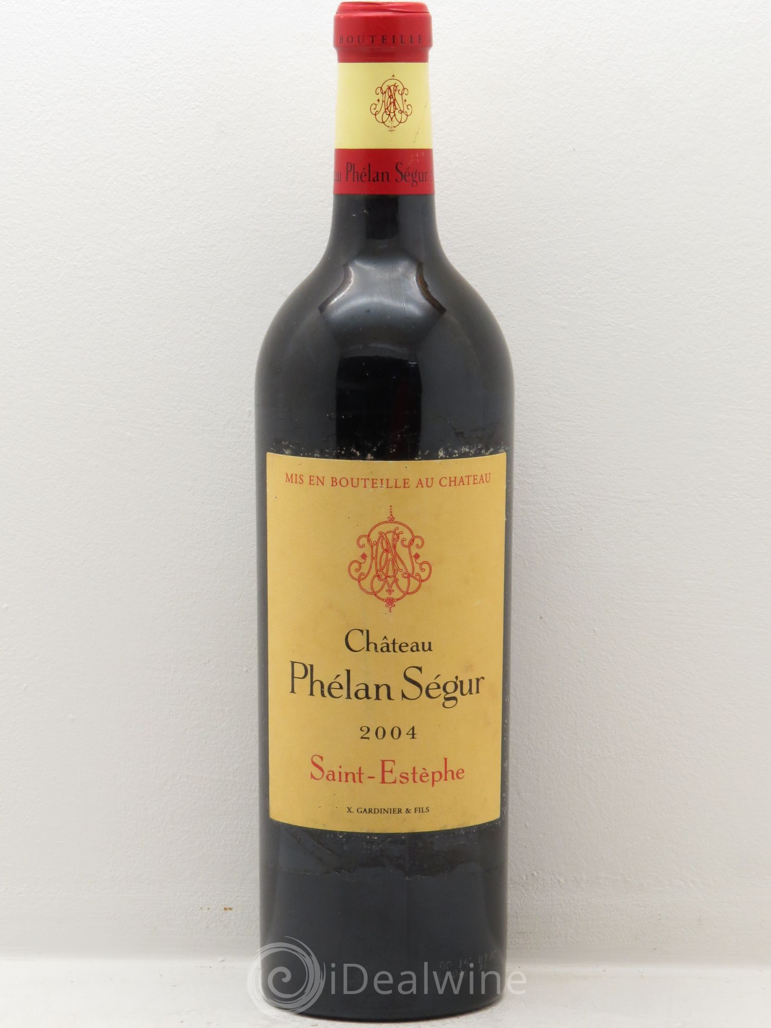 Château Phélan Ségur 2004 - Lot de 1 bouteille - 0