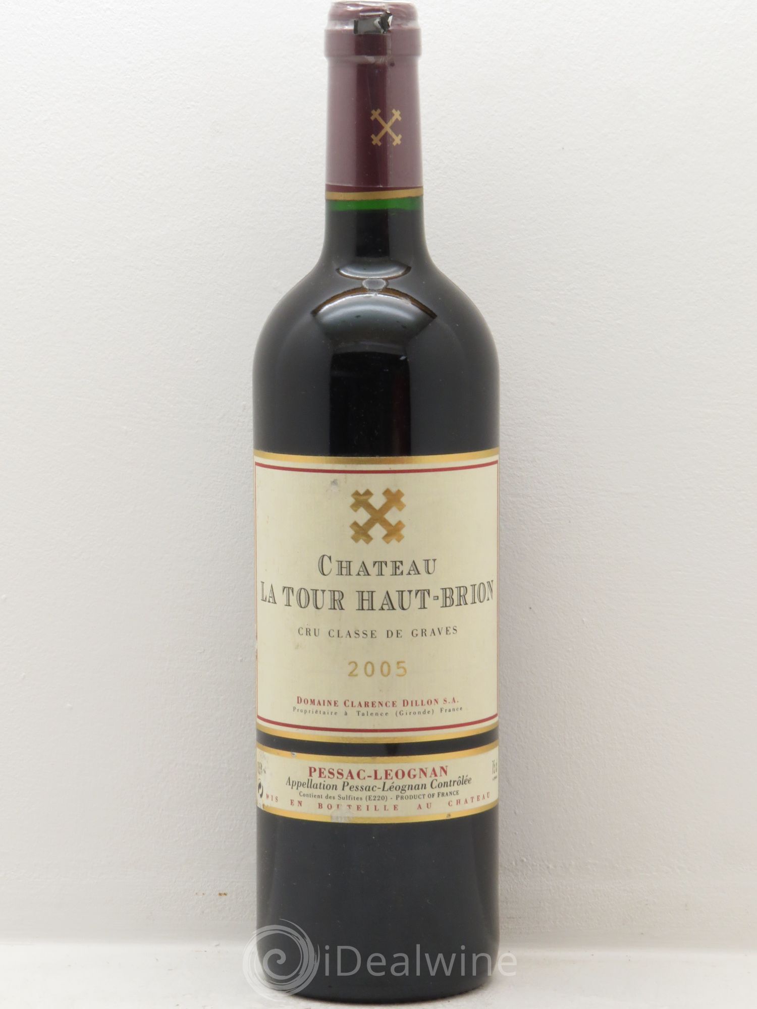 Château la Tour Haut-Brion Cru Classé de Graves 2005 - Lot de 1 bouteille - 0