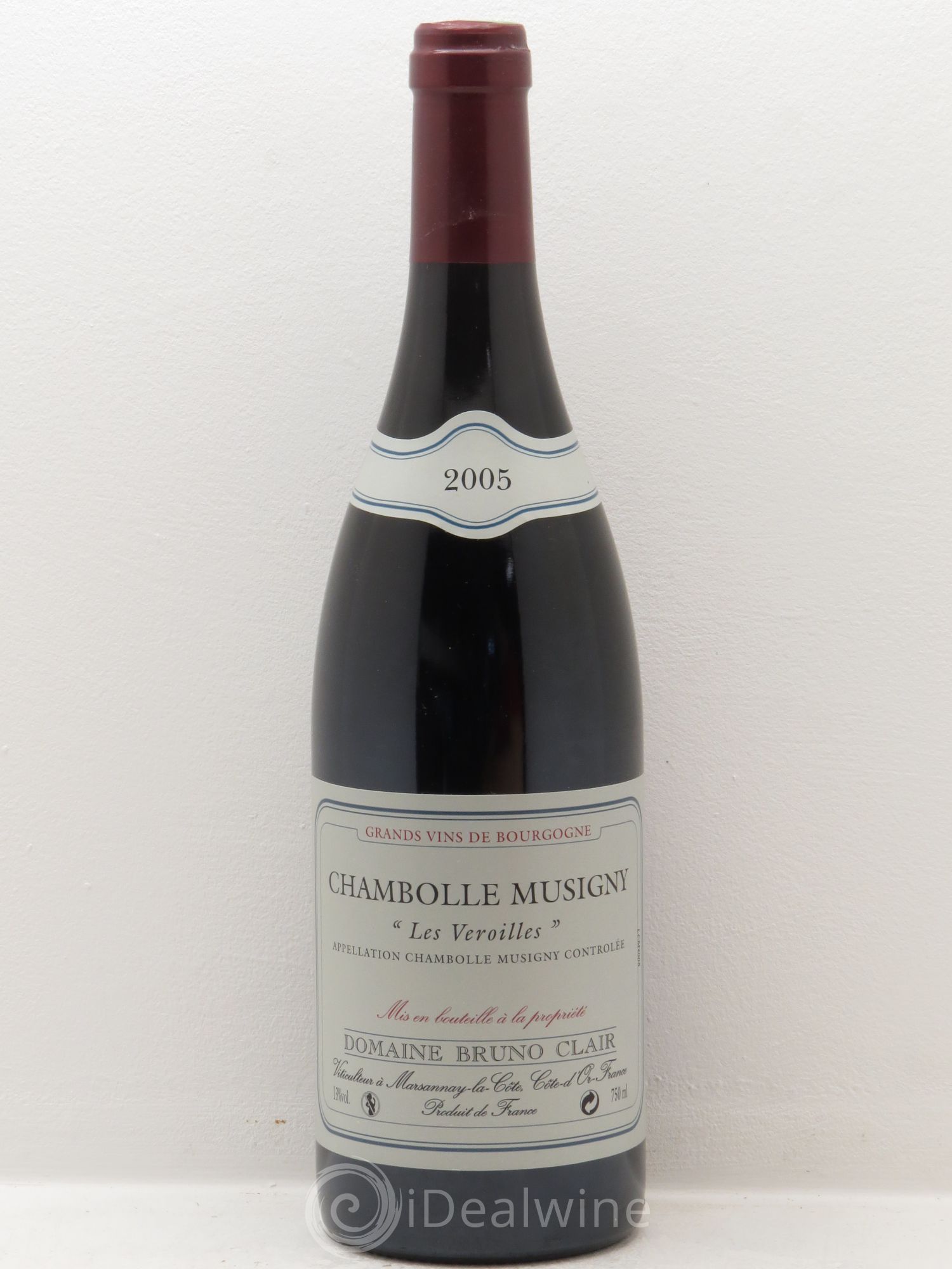Chambolle-Musigny Les Veroilles Bruno Clair (Domaine) 2005 - Lot de 1 bouteille - 0