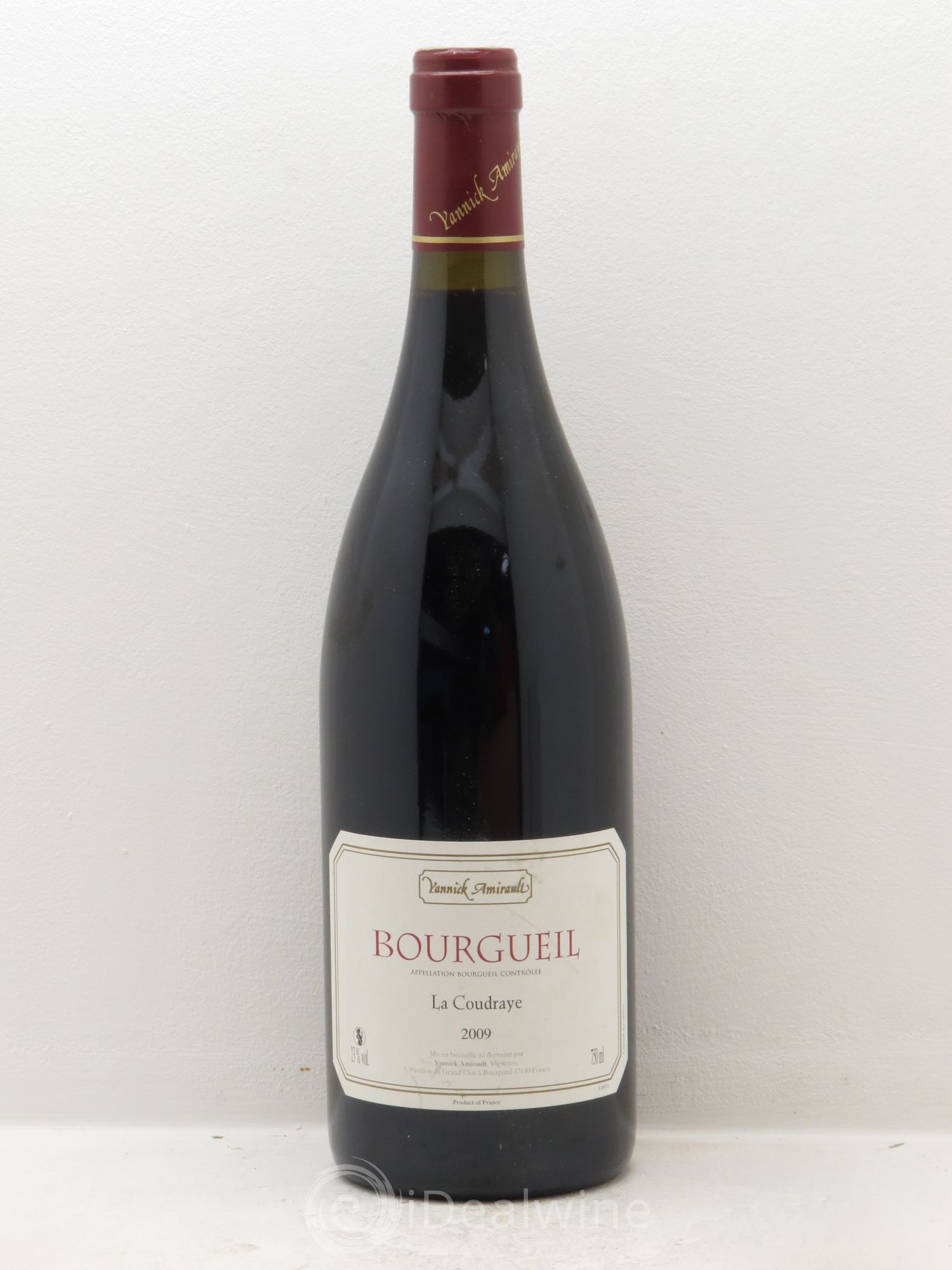 Bourgueil La Coudraye Yannick Amirault (Domaine) 2009 - Lot de 1 bouteille - 0