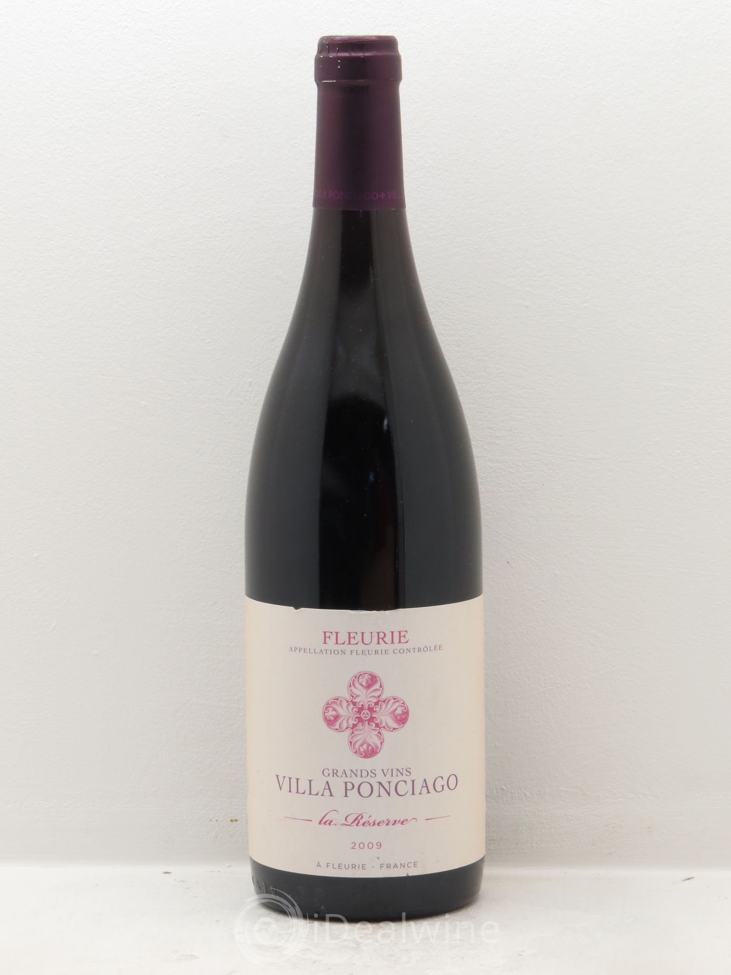 Fleurie "la Réserve" Villa Ponciago 2009 - Posten von 1 Flasche - 0