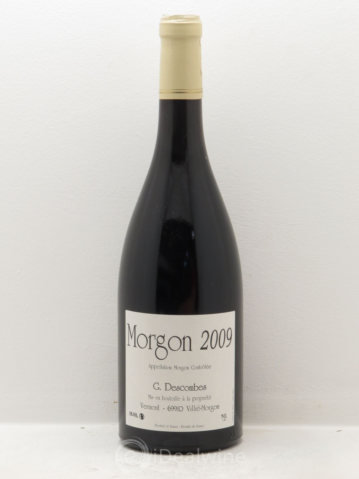 Morgon Georges Descombes (Domaine) 2009 - Lot de 1 bouteille - 0
