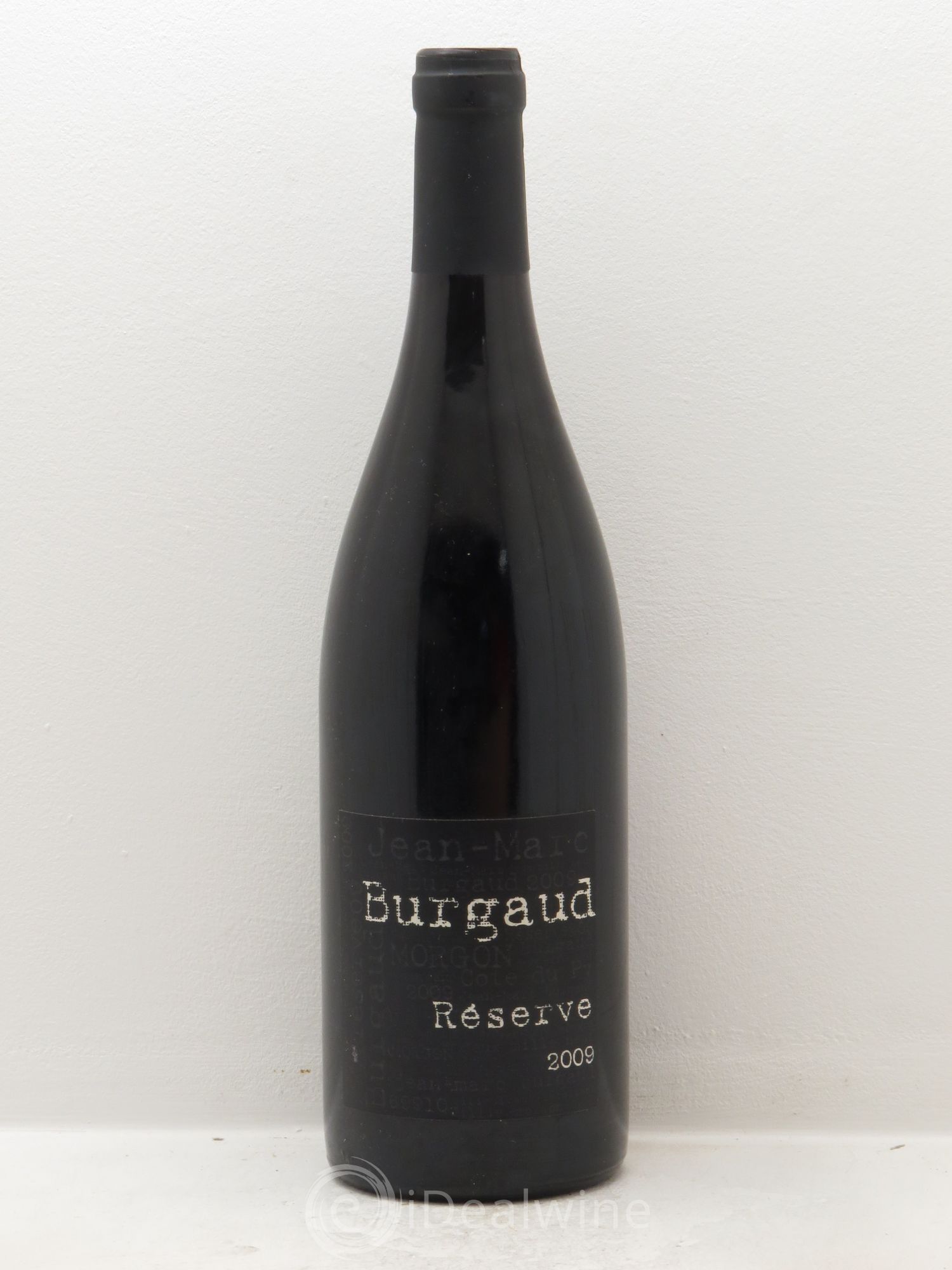 Morgon Réserve Jean-Marc Burgaud (Domaine) 2009 - Lot de 1 bouteille - 0