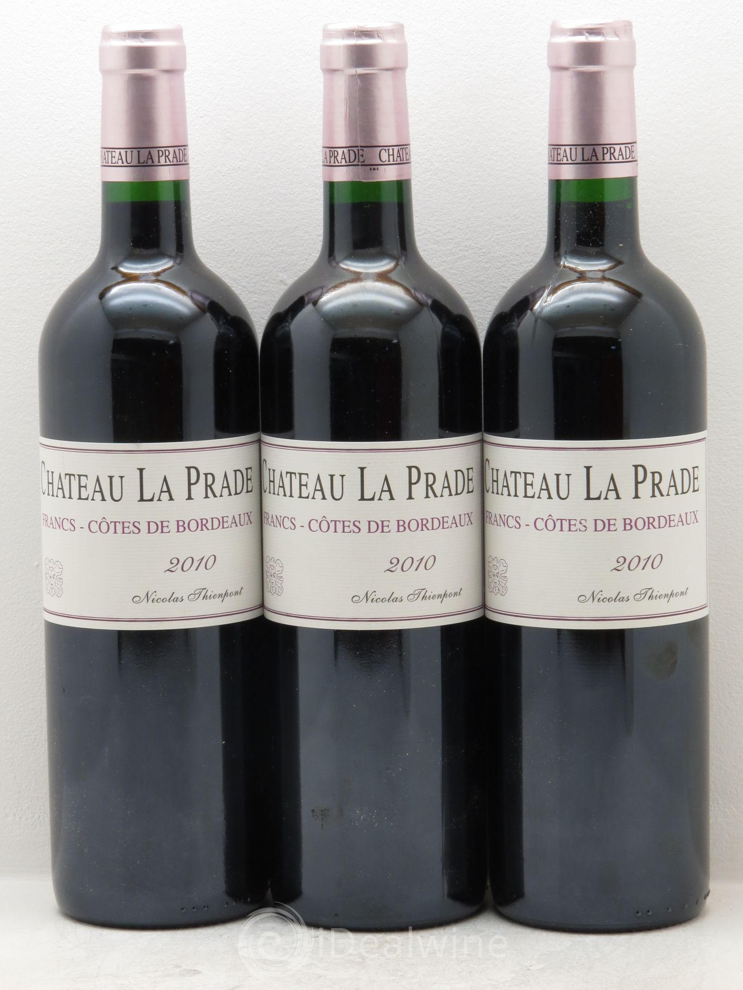 Bordeaux Château la Prade 2010 - Posten von 3 Flaschen - 0