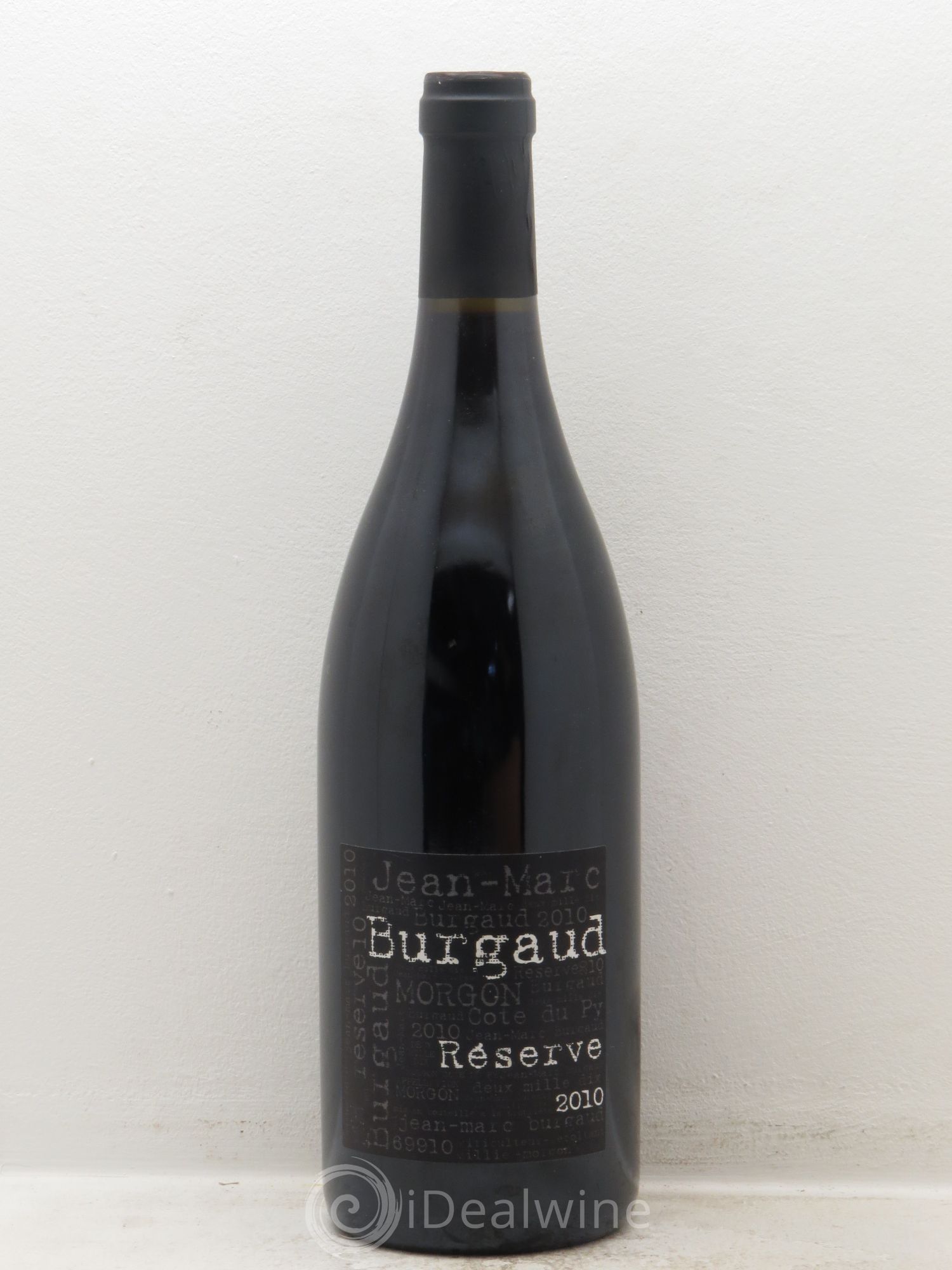 Morgon Réserve Jean-Marc Burgaud (Domaine) 2010 - Lot de 1 bouteille - 0