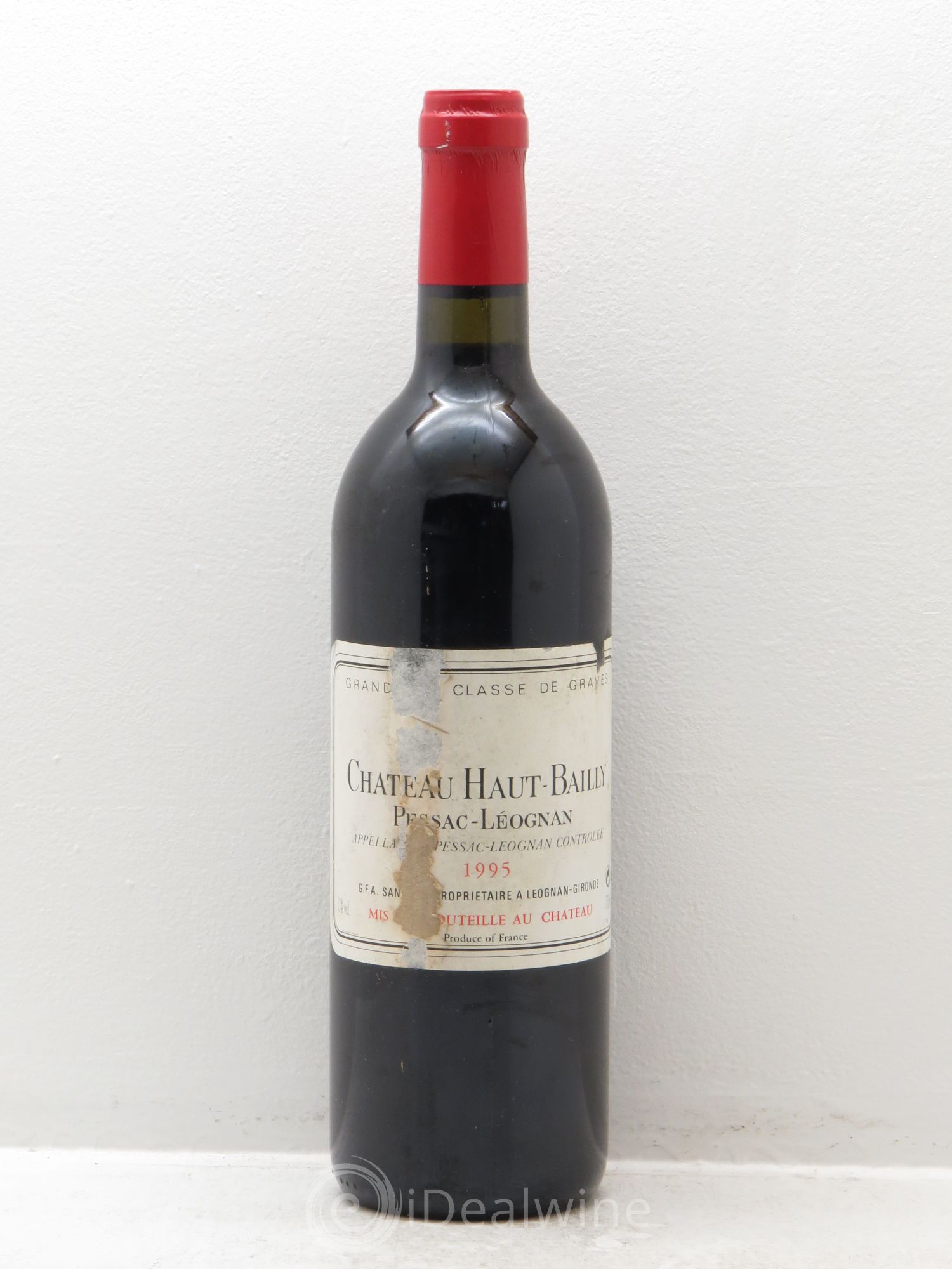 Château Haut-Bailly Cru Classé de Graves 1995 - Lot de 1 bouteille - 0