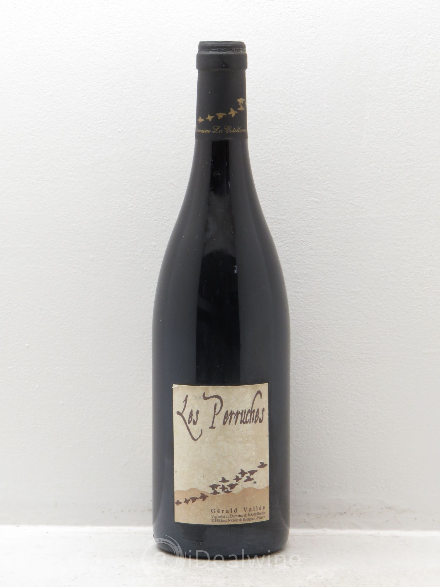 Saint-Nicolas de Bourgueil Les Perruches .Gérarld Vallée .Domaine de la Cotellerai 2007 - Posten von 1 Flasche - 0