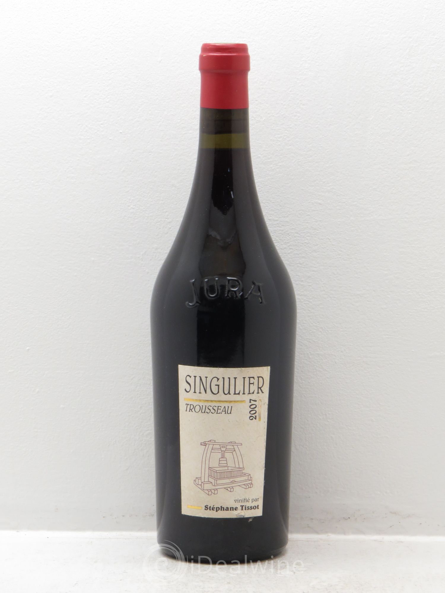 Arbois Trousseau Singulier Bénédicte et Stéphane Tissot 2007 - Lot de 1 bouteille - 0