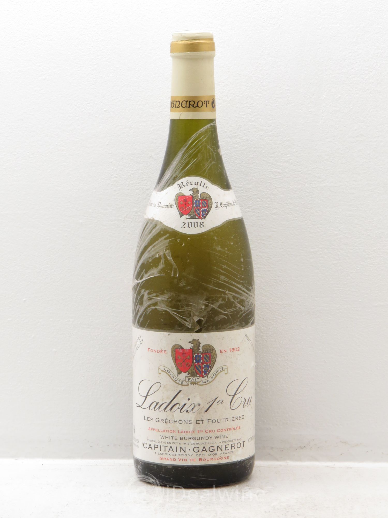 Ladoix 1er Cru Gréchons et Foutrières (sans prix de réserve) 2008 - Posten von 1 Flasche - 0