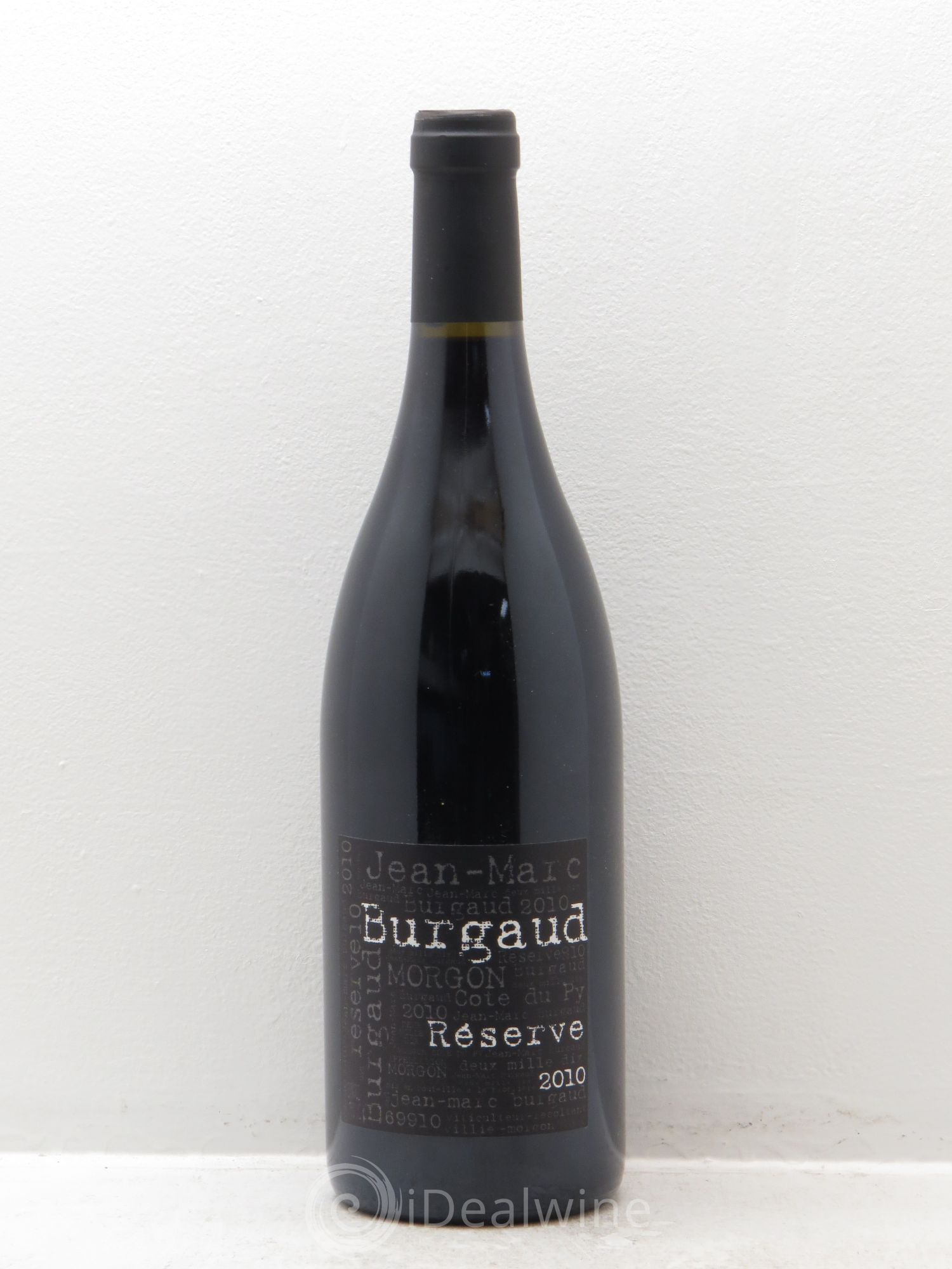 Morgon Côte du Py Réserve Jean-Marc Burgaud (Domaine) 2010 - Lot de 1 bouteille - 0