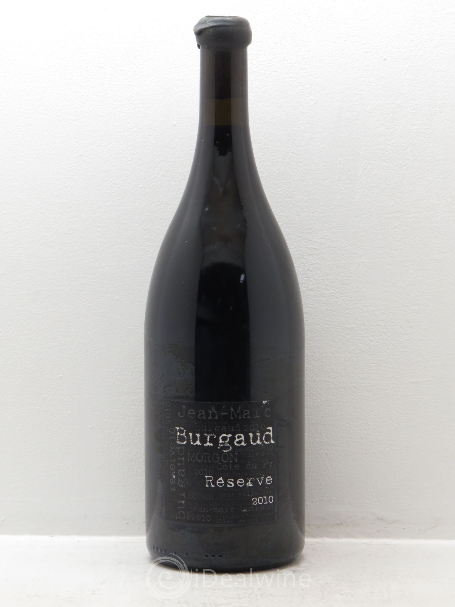 Morgon Côte du Py Réserve Jean-Marc Burgaud (Domaine) 2010 - Lot de 1 magnum - 0