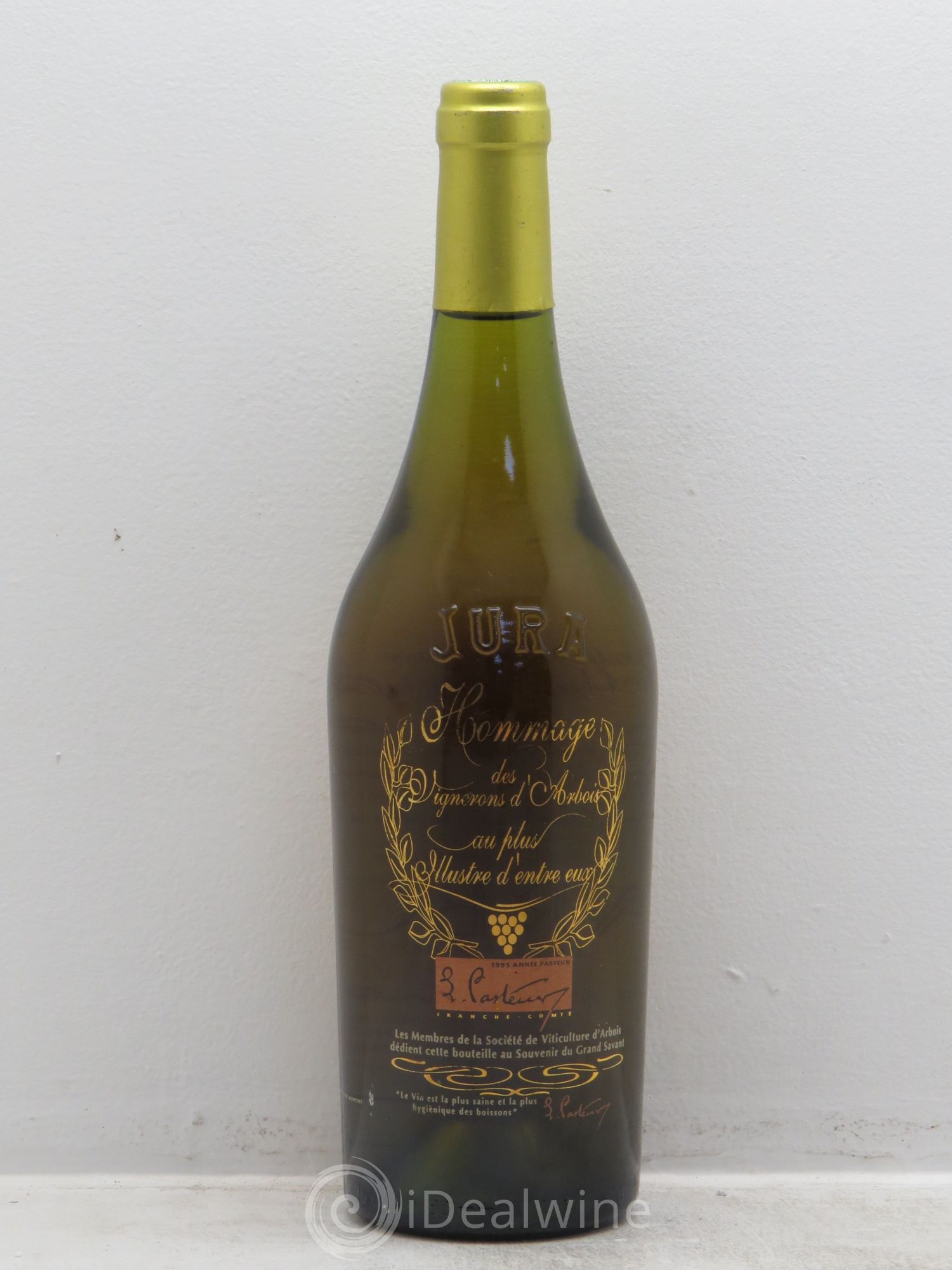 Arbois Rolet spécial cuvée Sauvigne Hommage à Pasteur 1992 - Posten von 1 Flasche - 1