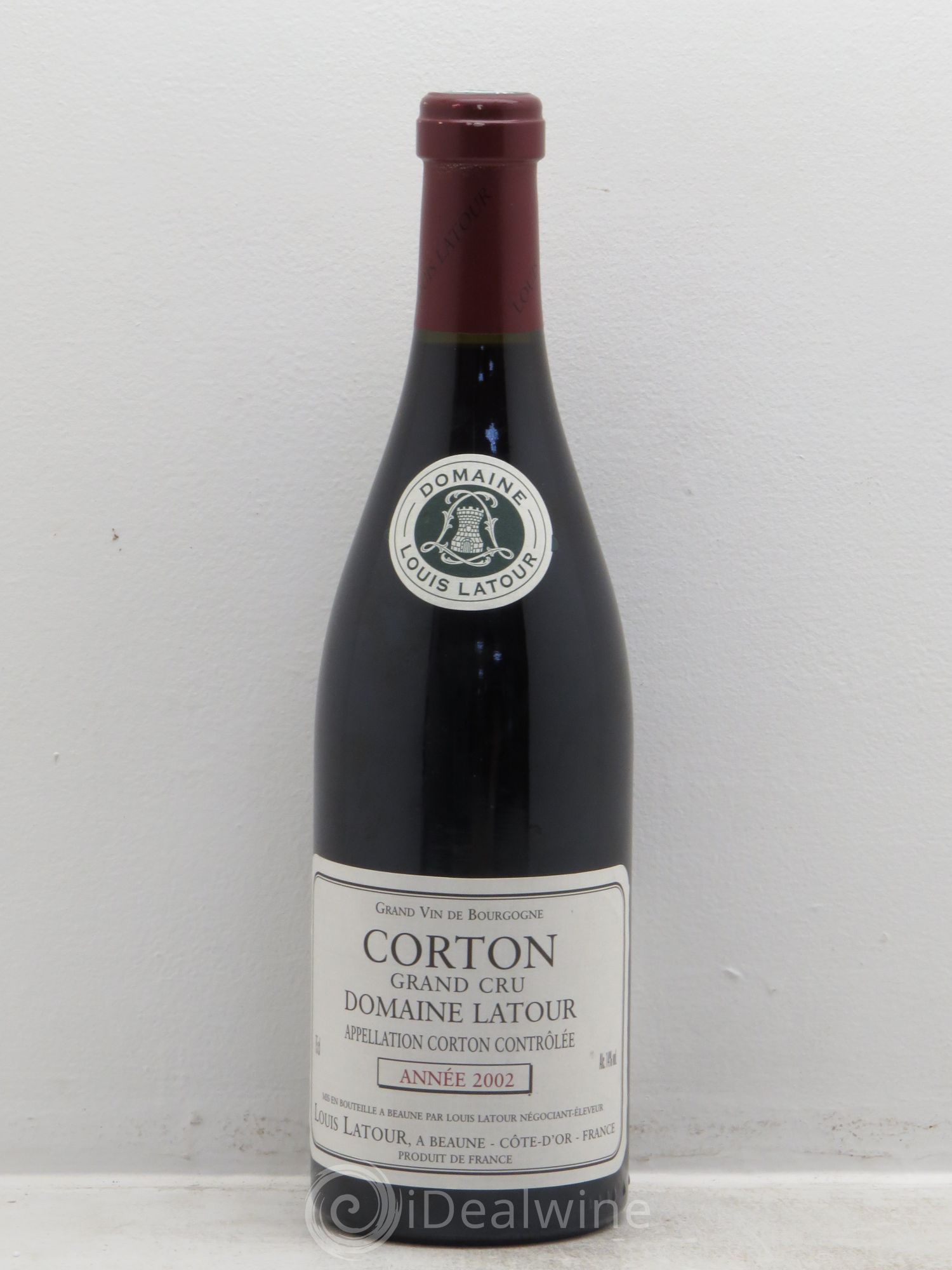 Corton Grand Cru Louis Latour 2002 - Lot de 1 bouteille - 0