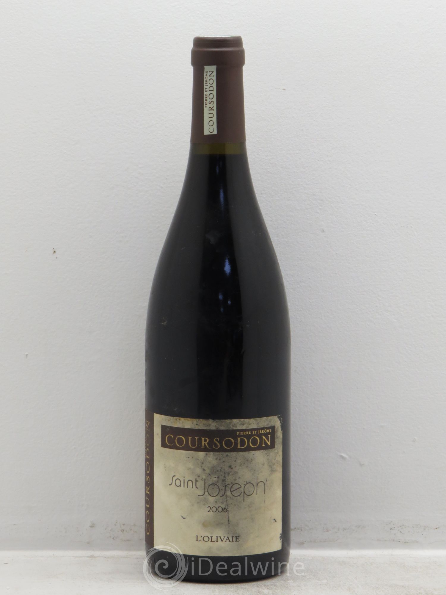 Saint-Joseph L'Olivaie Pierre et Jérôme Coursodon 2006 - Lot de 1 bouteille - 0