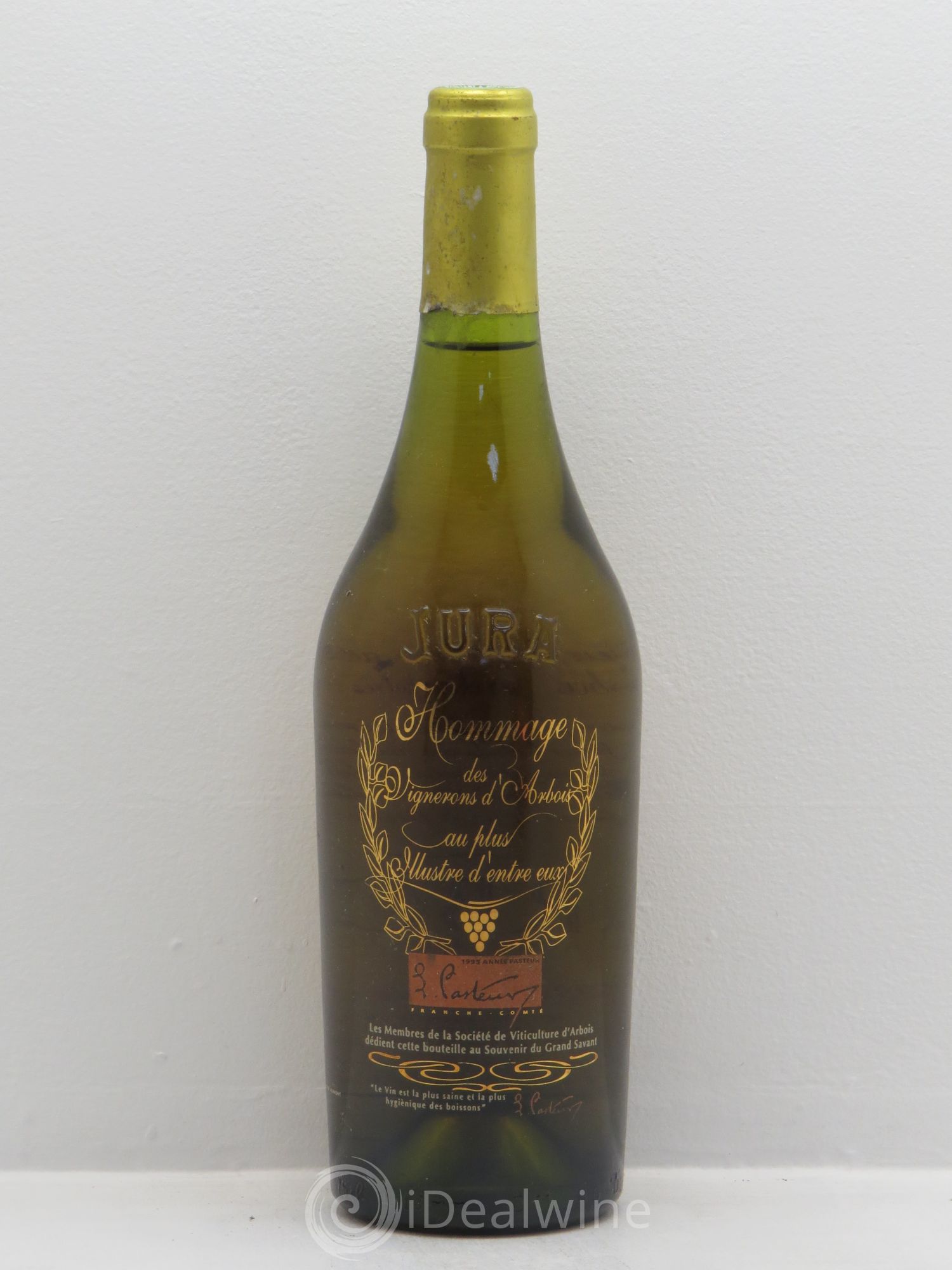Arbois Rolet spécial cuvée Sauvigne Hommage à Pasteur 1992 - Posten von 1 Flasche - 0