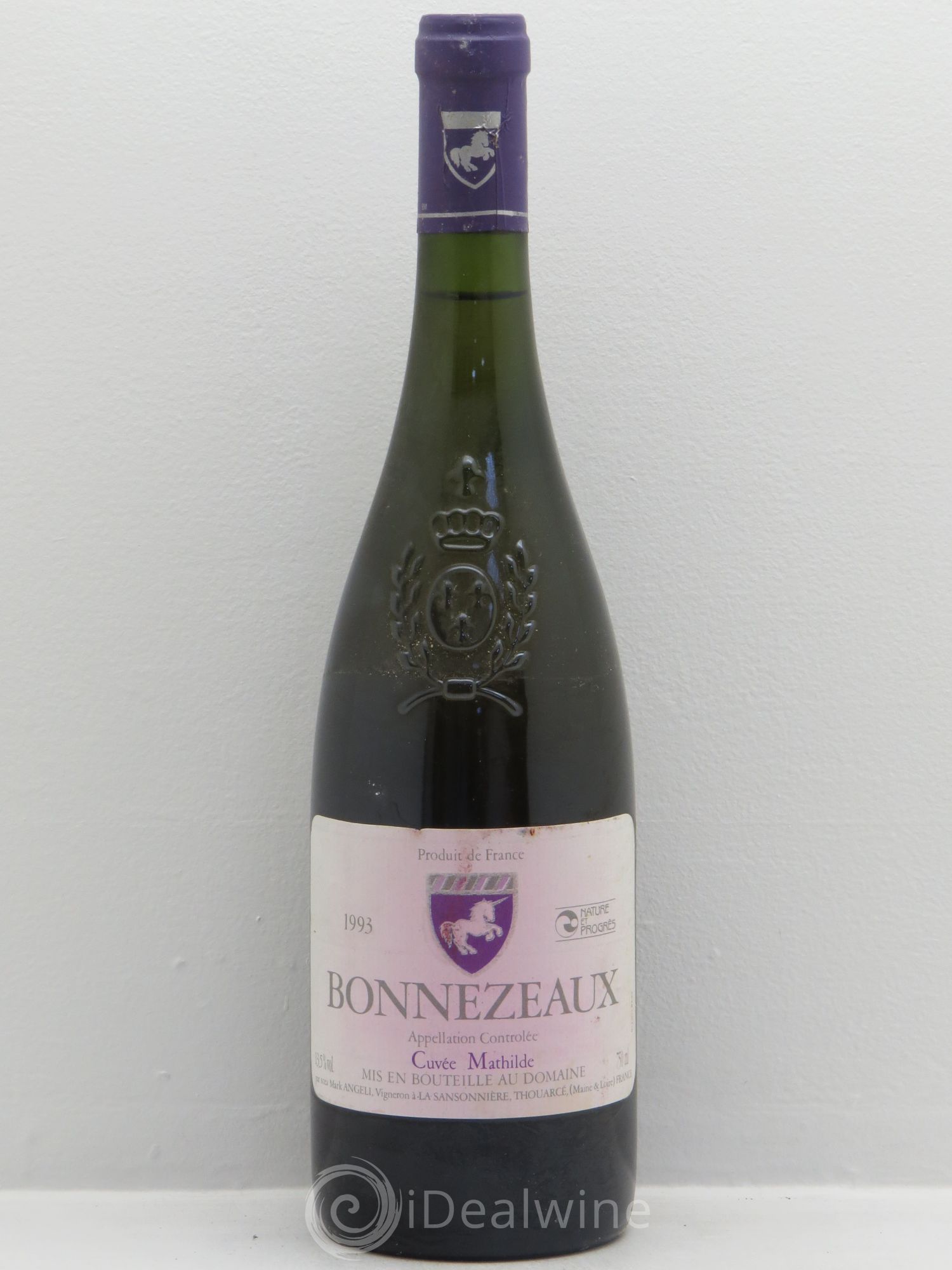 Bonnezeaux Mark Angeli (Domaine) - Ferme de la Sansonnière Domaine de la Sansonnière cuvée Mathilde 1993 - Lotto di 1 bottiglia - 0